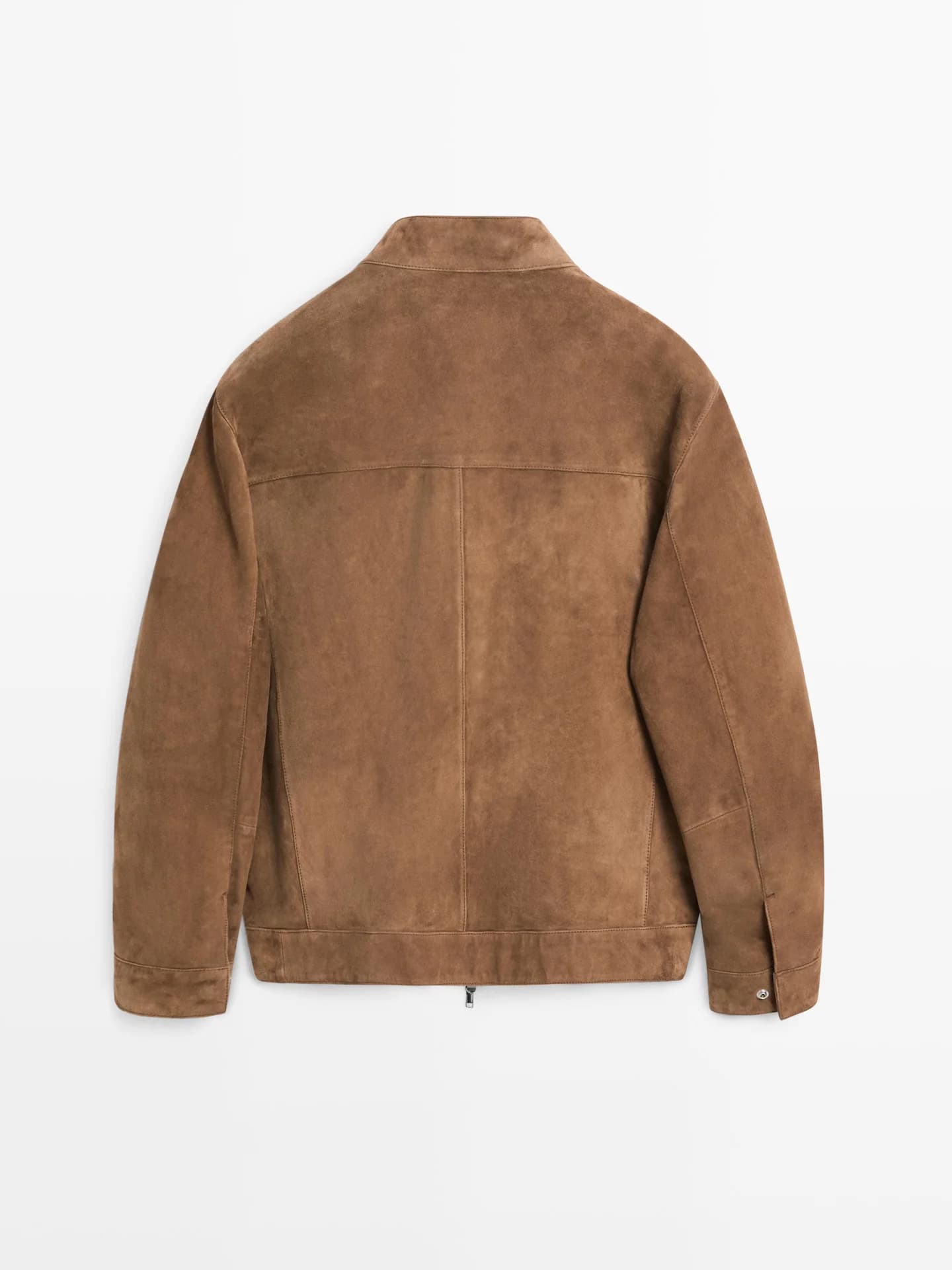 Замшевая кожаная куртка - фото 4