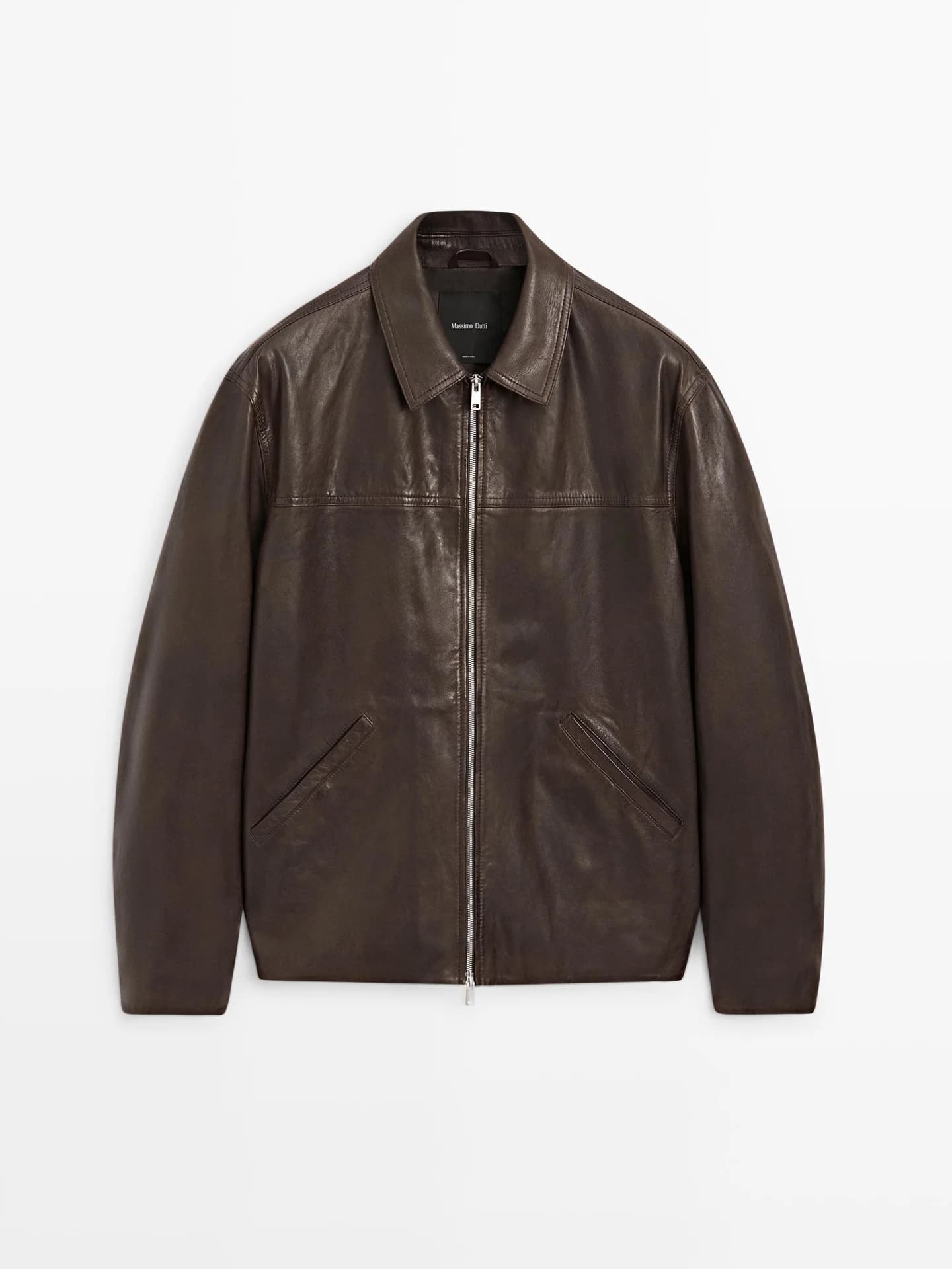 Куртка из искусственной кожи наппа - фото 6