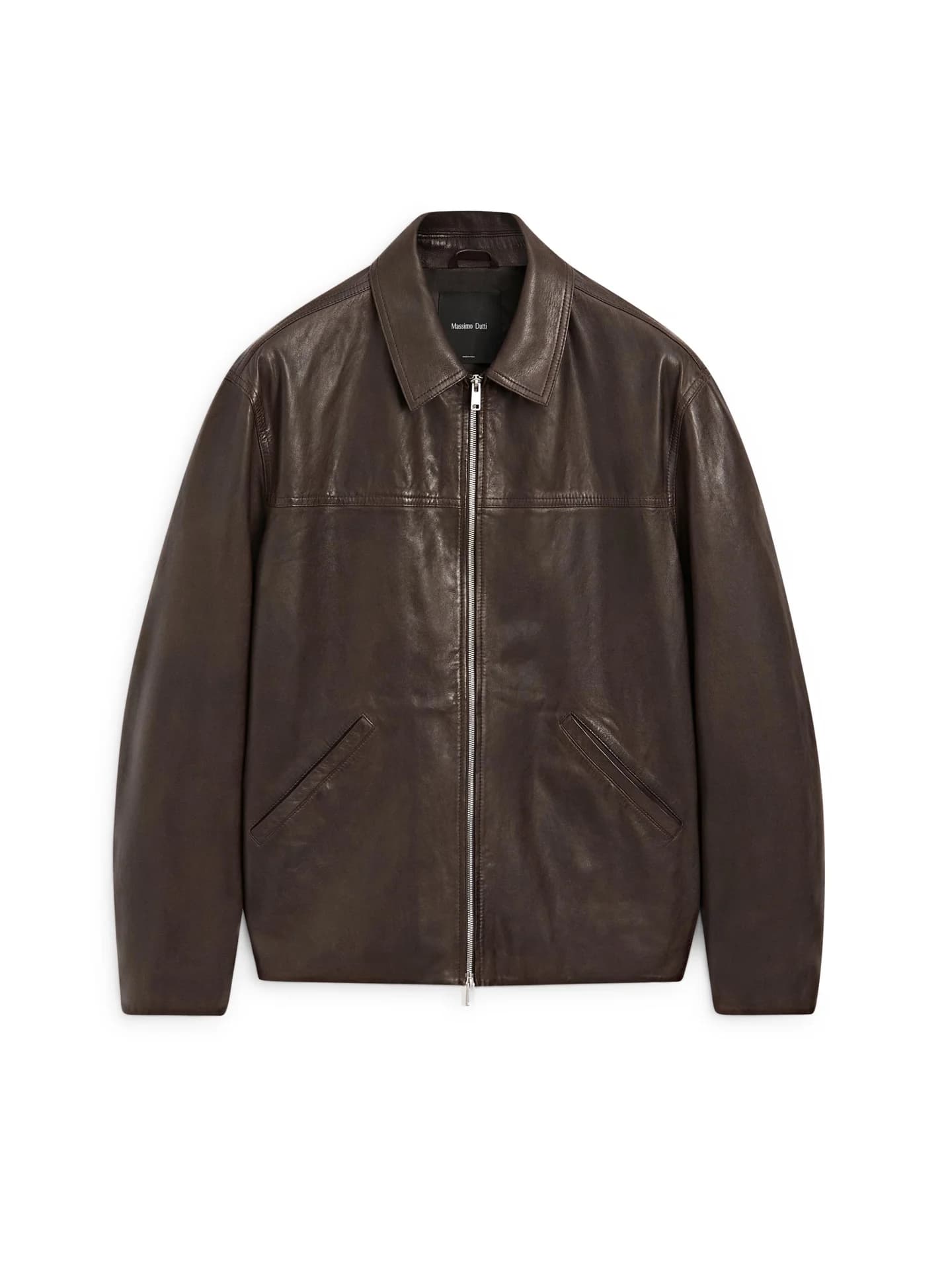 Куртка из искусственной кожи наппа - фото 7