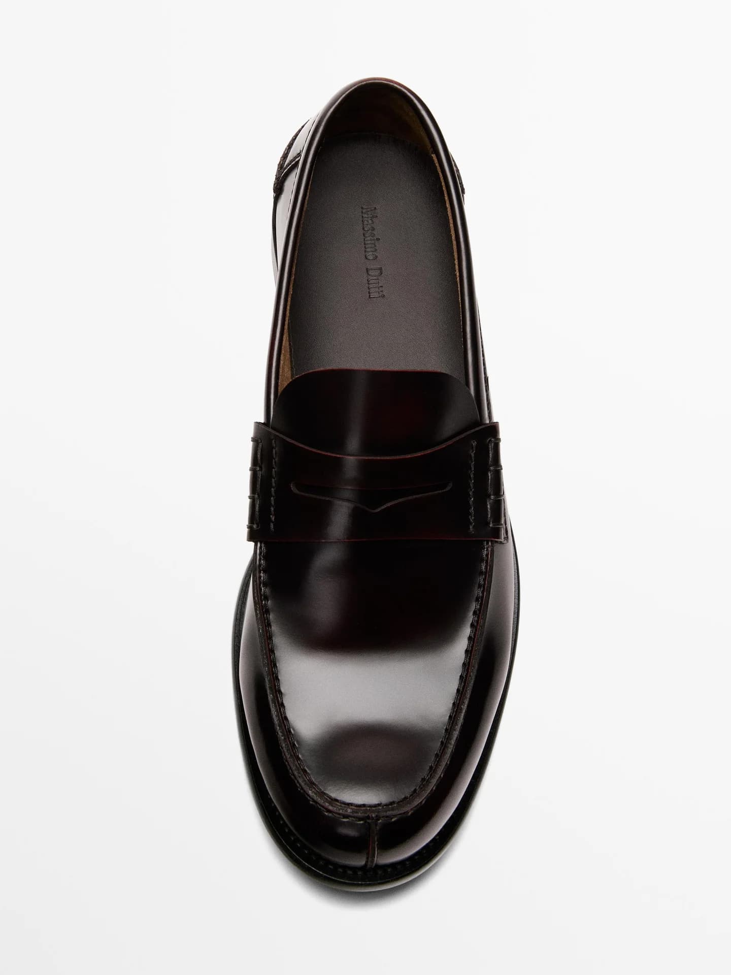 Кожаные мокасины с перекрестным ремешком - фото 8