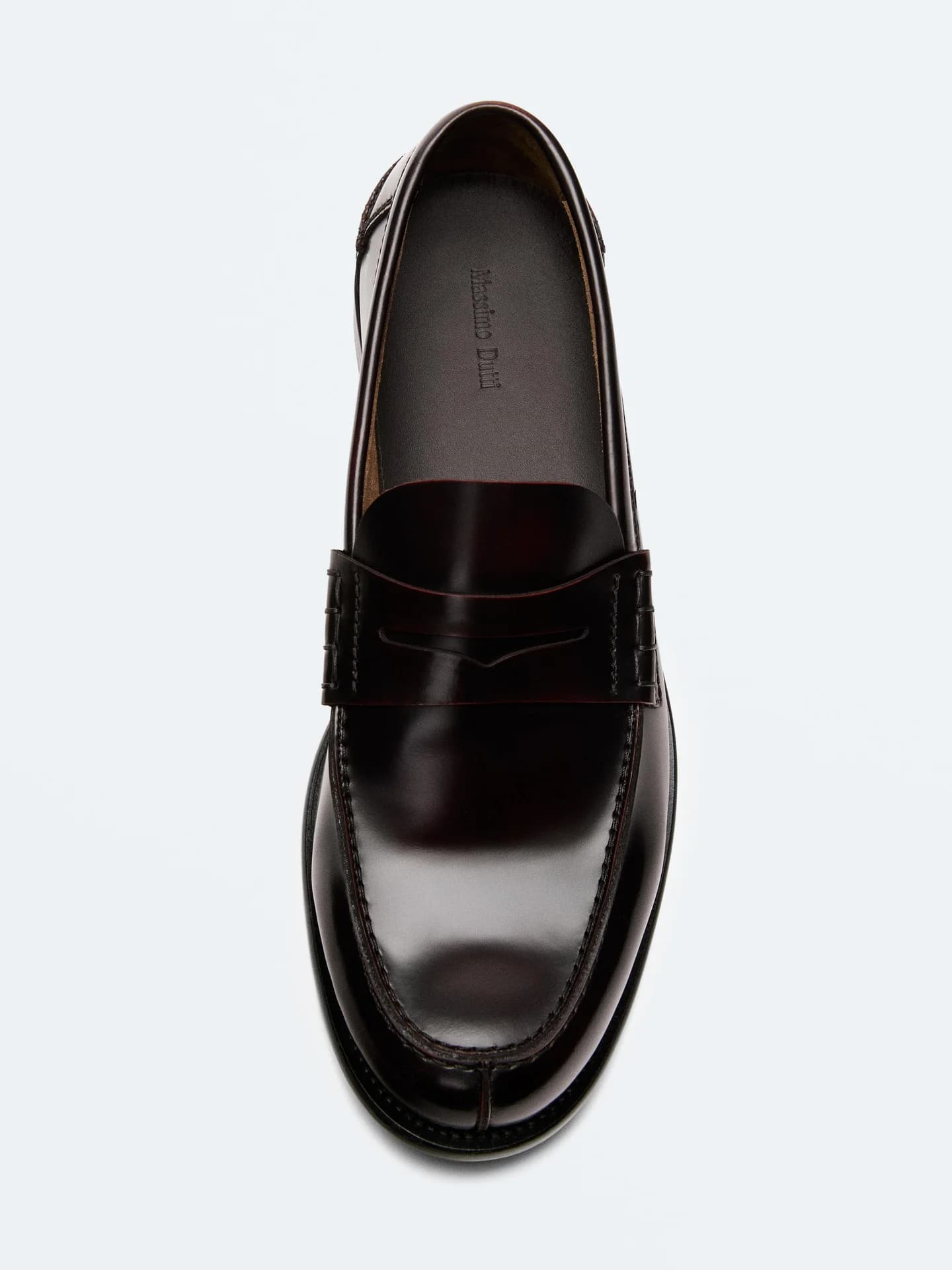 Кожаные мокасины с перекрестным ремешком - фото 9