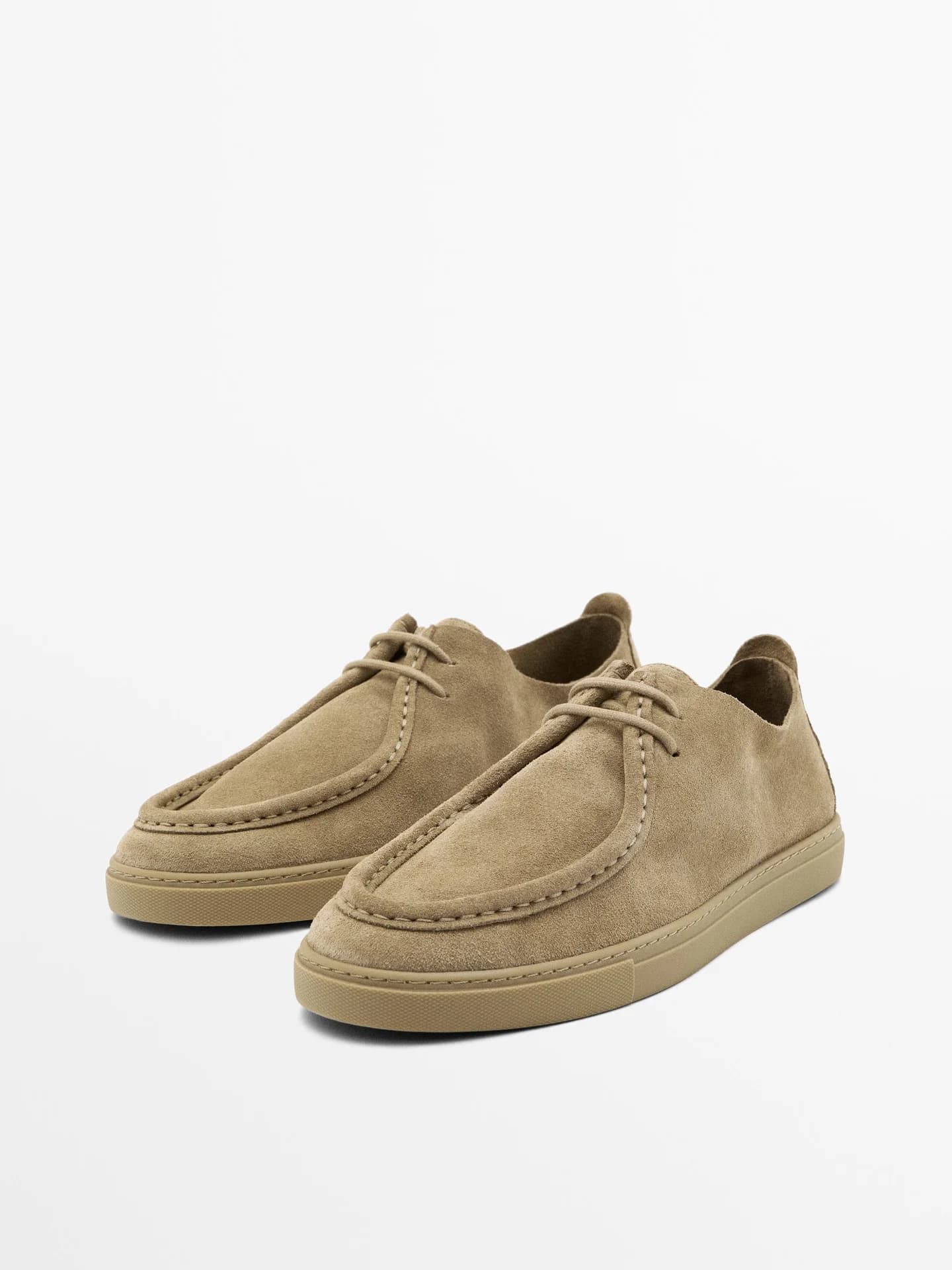 Туфли из мягкой кожи с рельефными швами. - фото 3