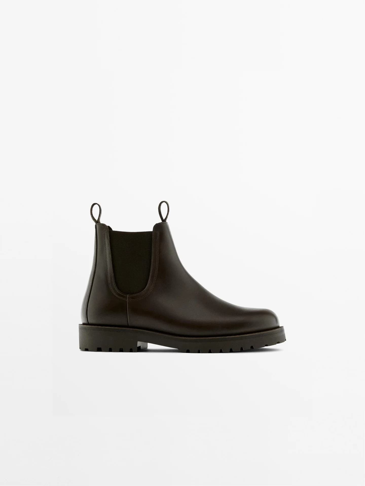 Ботинки челси из спилка. - фото 5