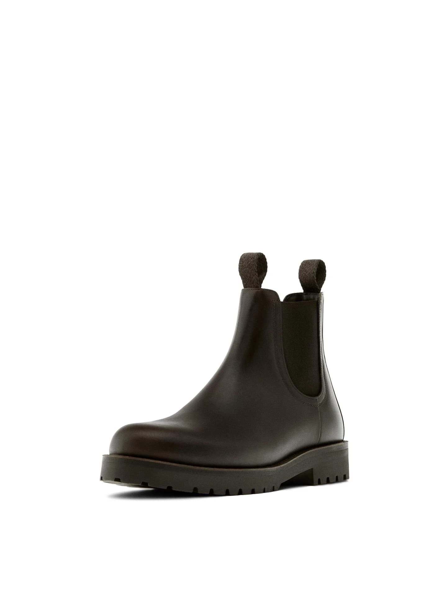 Ботинки челси из спилка. - фото 10