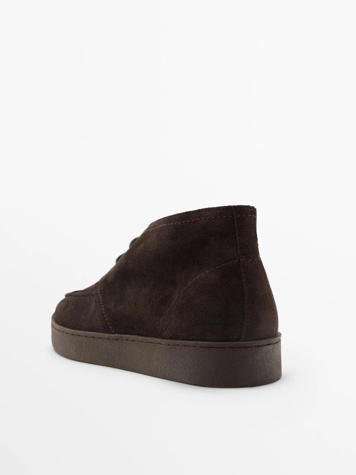 Туфли в стиле ботильонов с рельефными швами. - фото 4