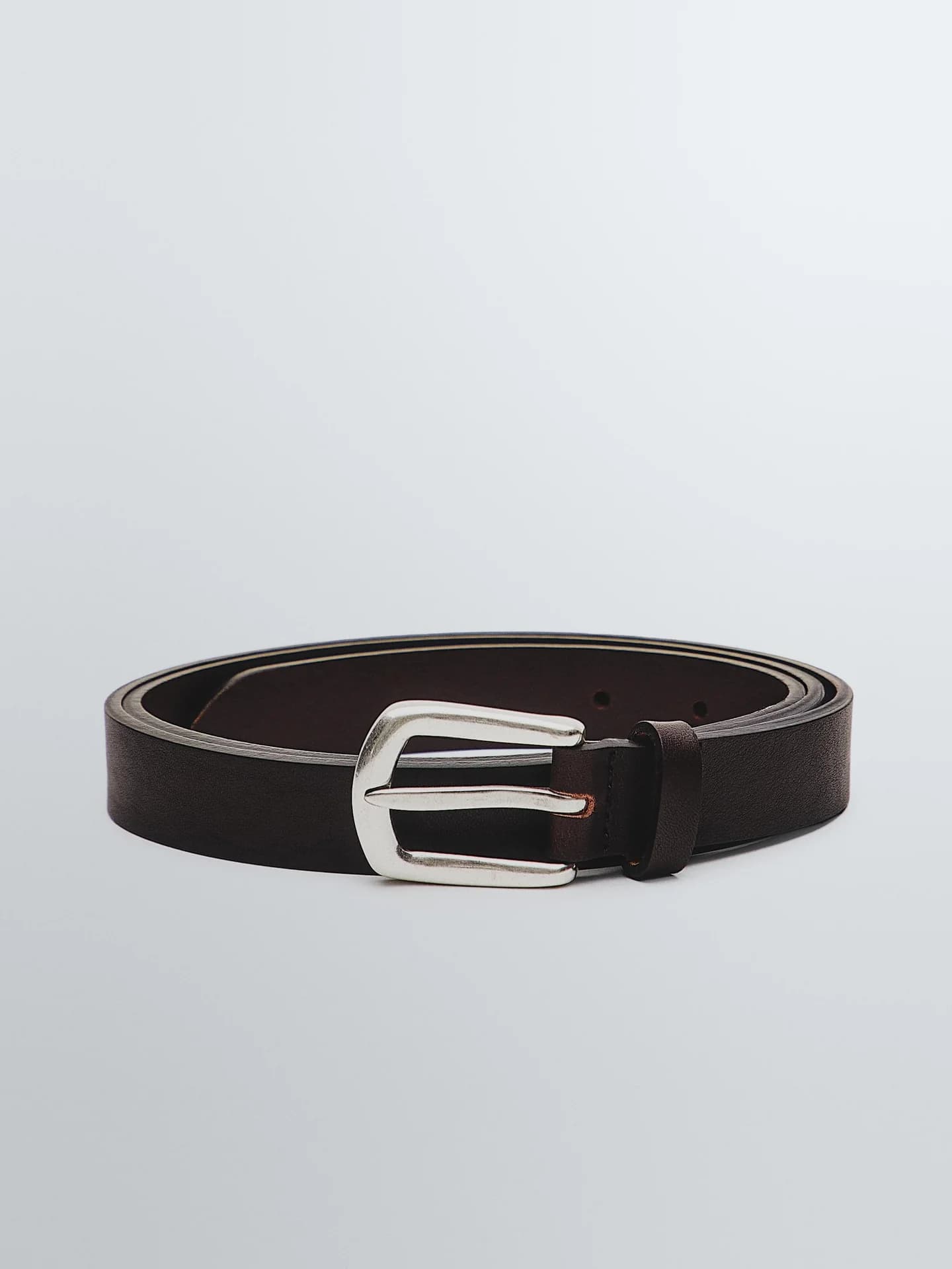 Ремень из кожи наппа - фото 8