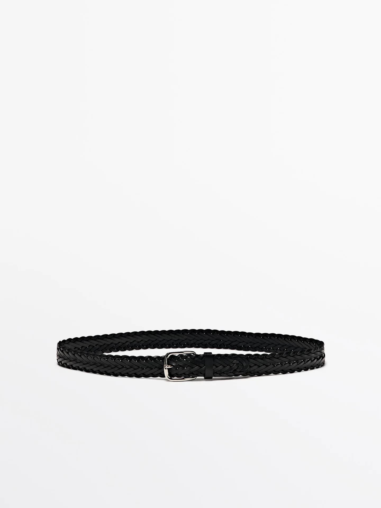 Плетеный ремешок из кожи наппа - фото 7