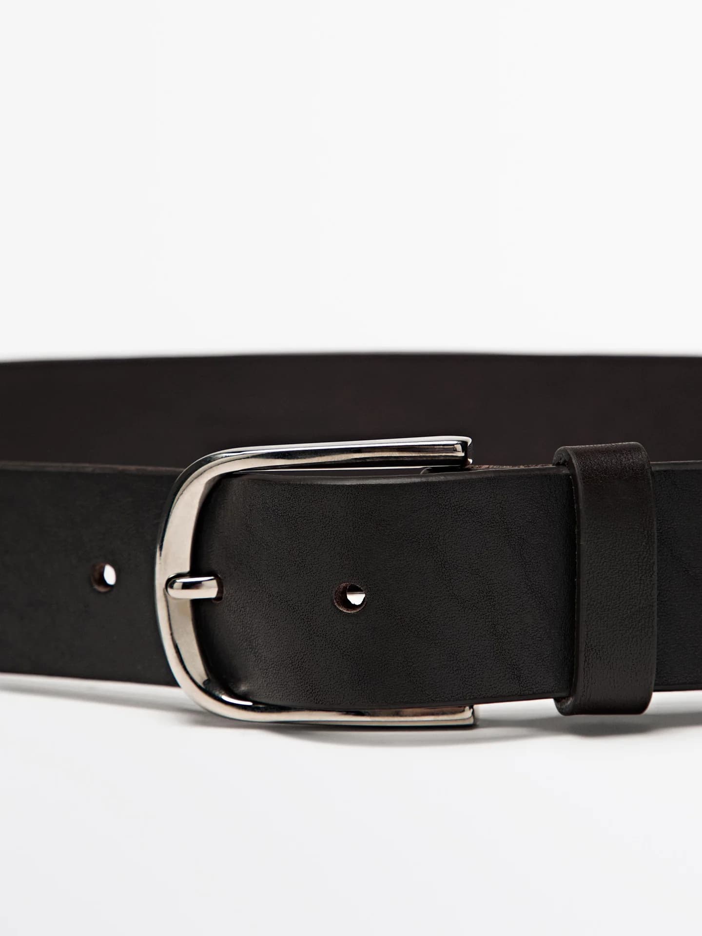 Ремень из кожи наппа - фото 3