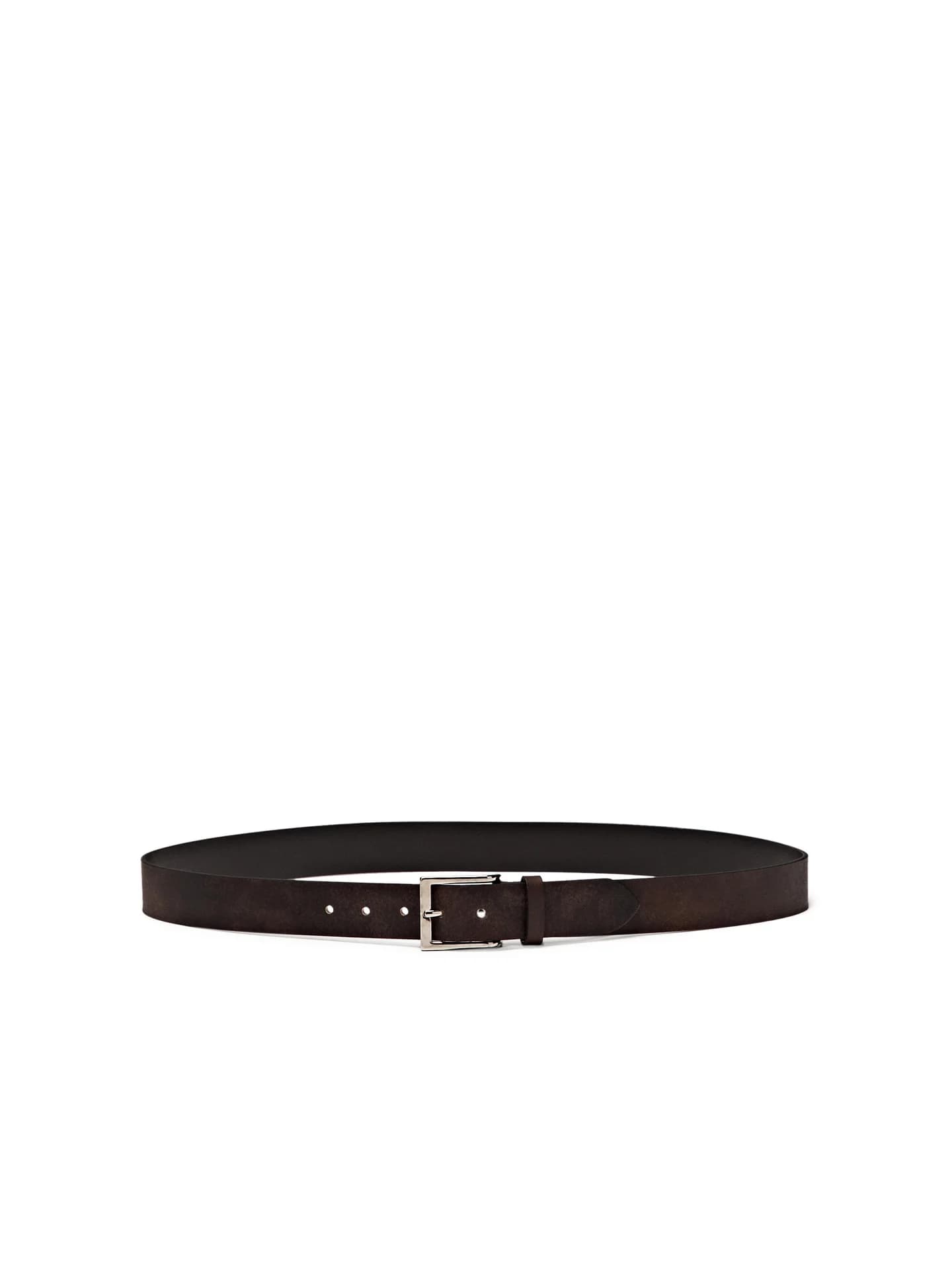 Кожаный ремешок с эффектом потертости.