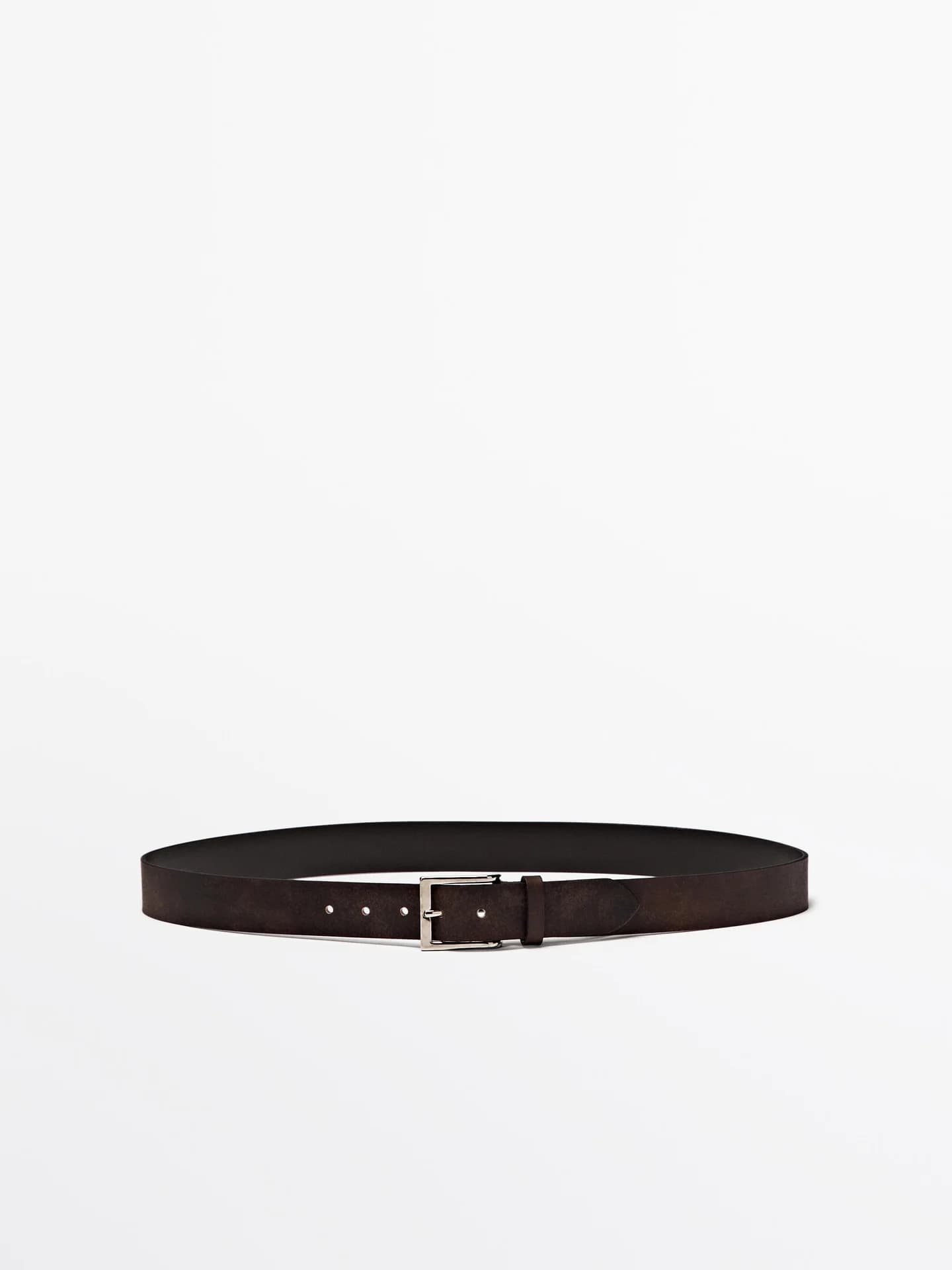 Кожаный ремешок с эффектом потертости. - фото 2