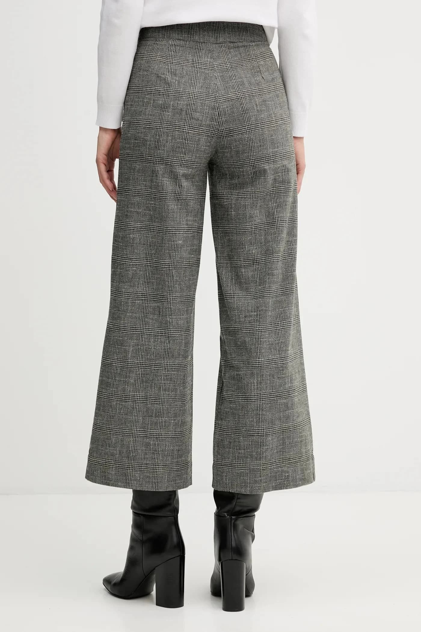 Брюки из смесового льна - фото 3