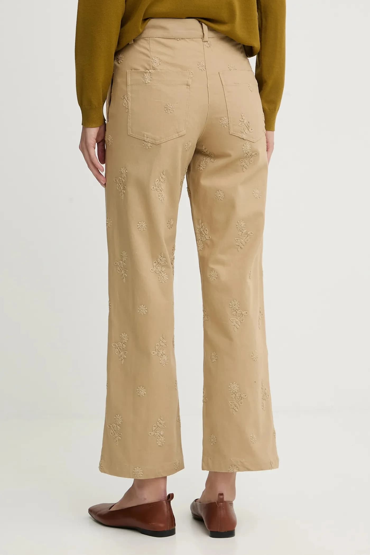 Хлопковые брюки - фото 3