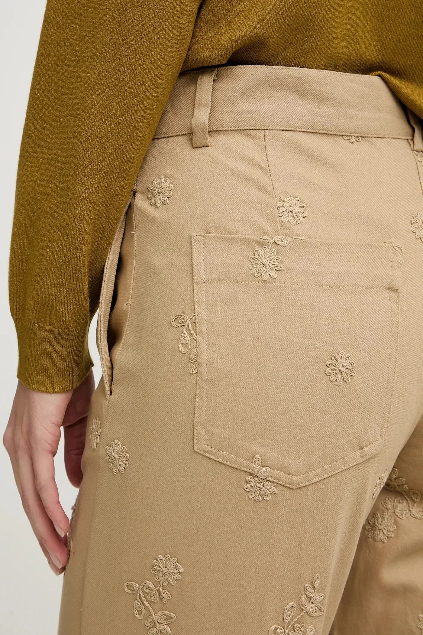 Хлопковые брюки - фото 4