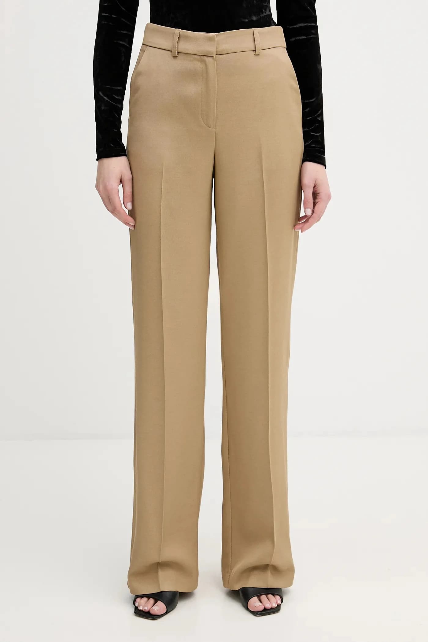 брюки ABBA из смесовой шерсти