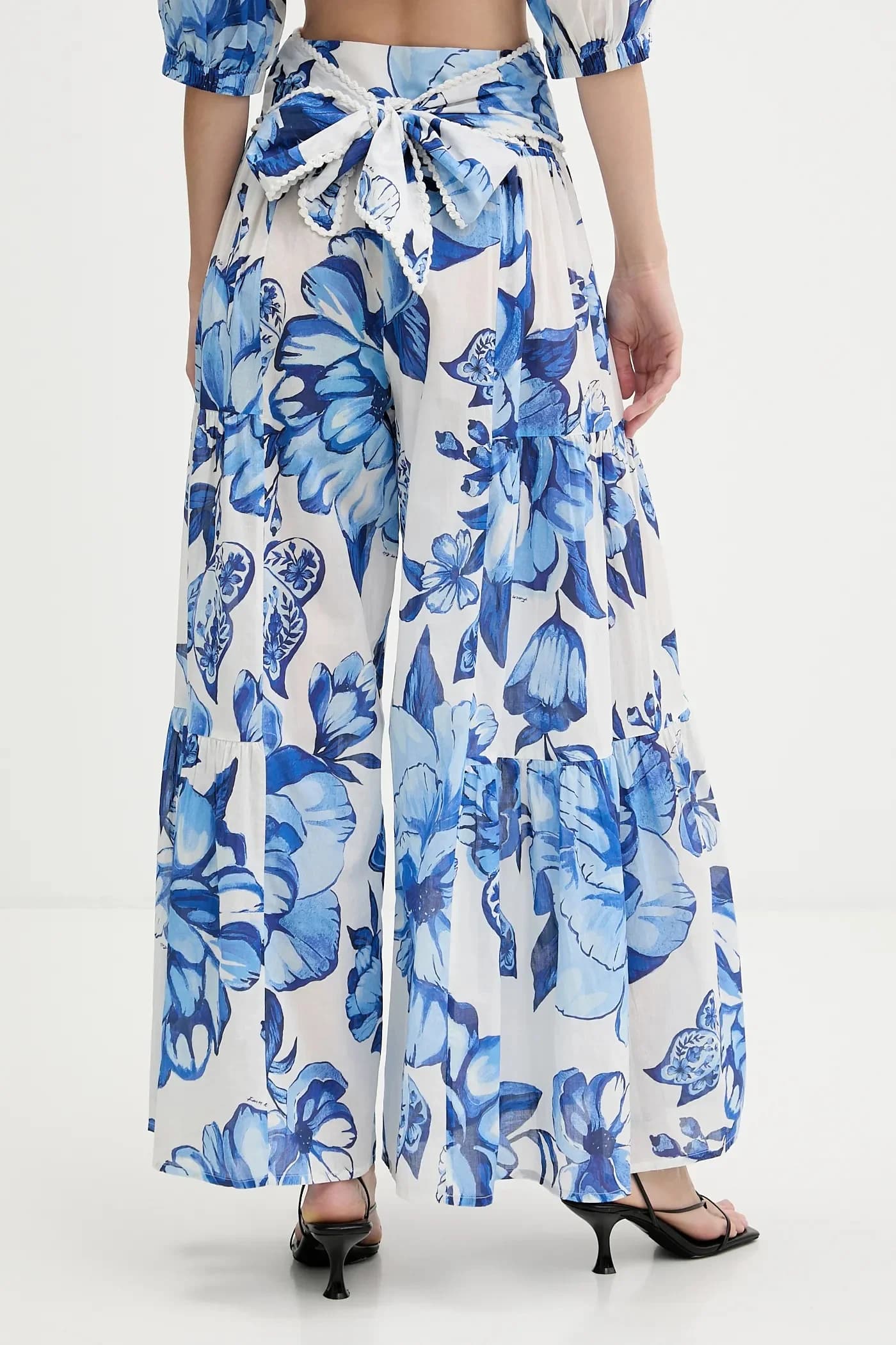 Хлопковые брюки - фото 3