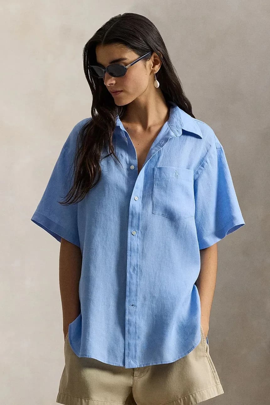 Льняная рубашка