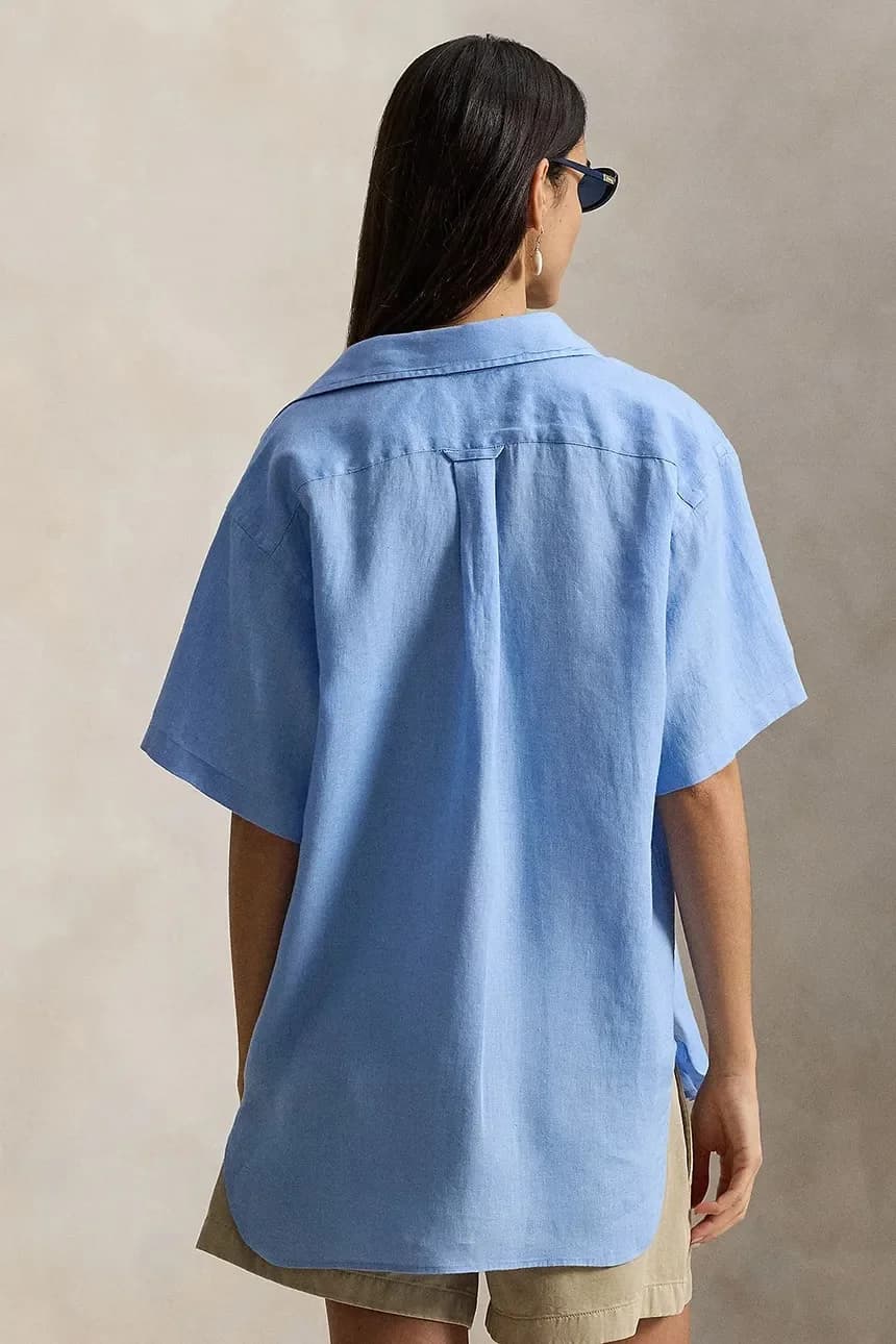 Льняная рубашка - фото 2