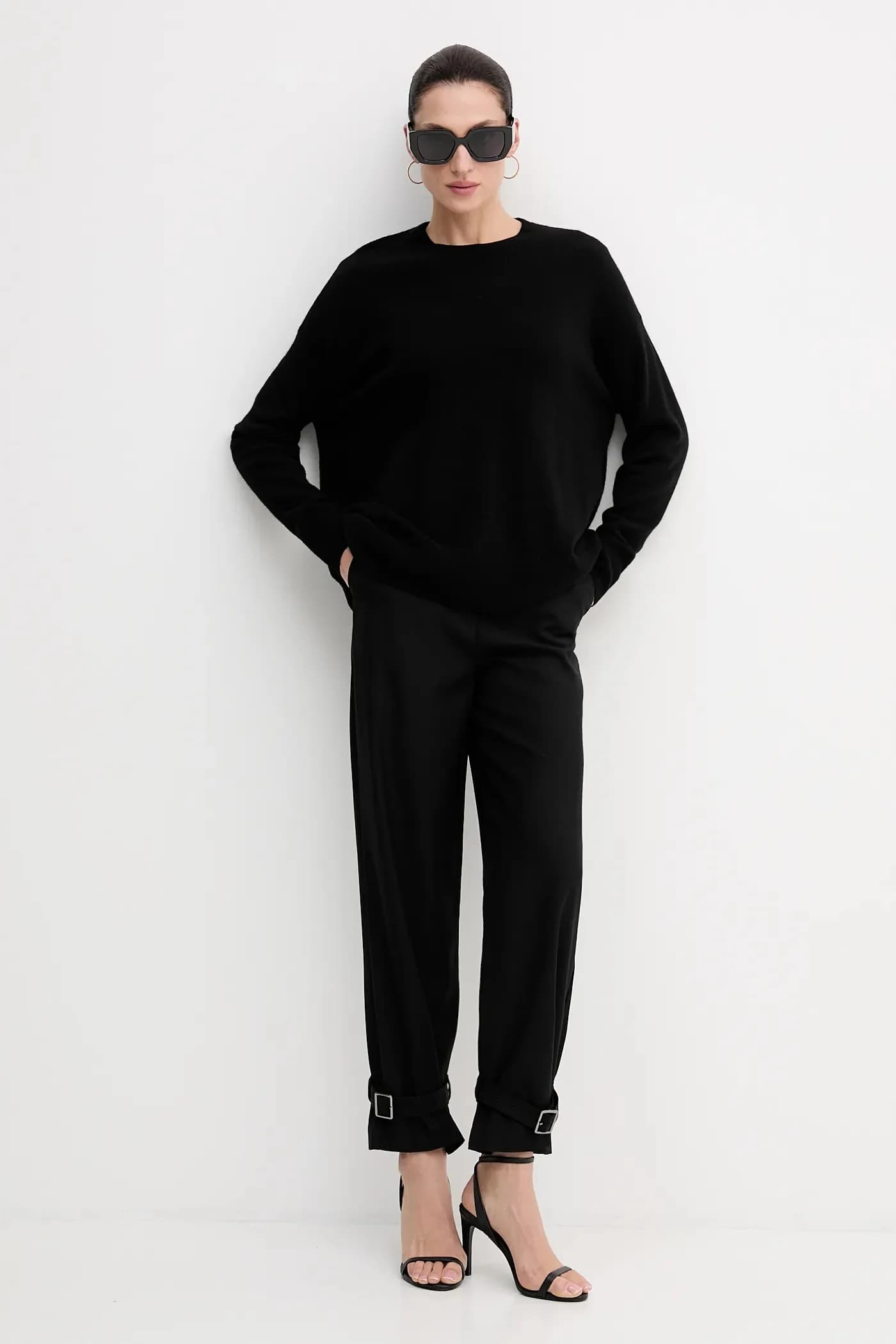 Брюки из смесовой шерсти - фото 2