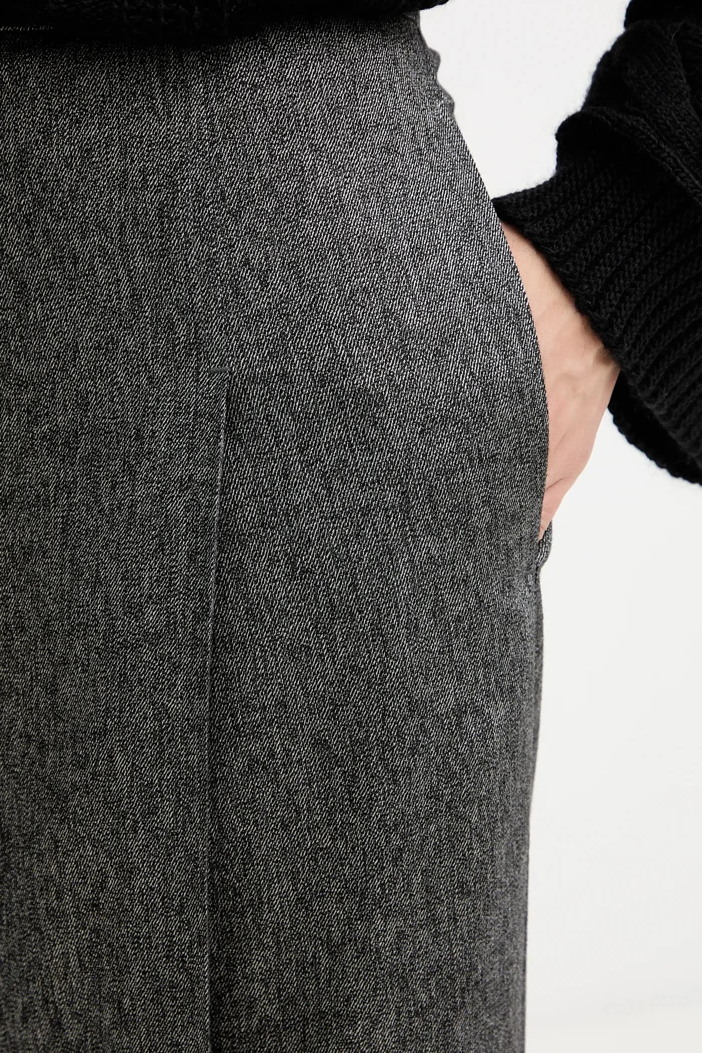 брюки Telda из смесовой шерсти - фото 4