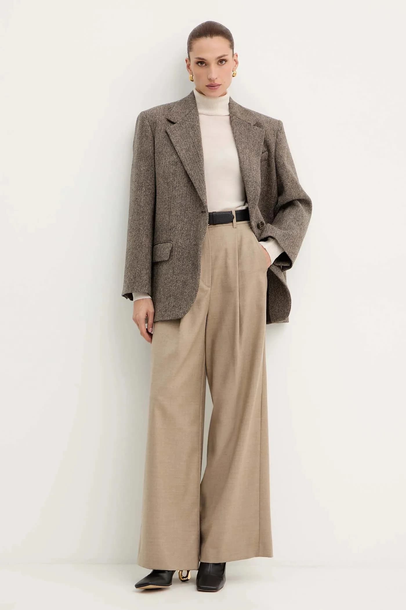 GLOBALE шерстяные брюки - фото 2