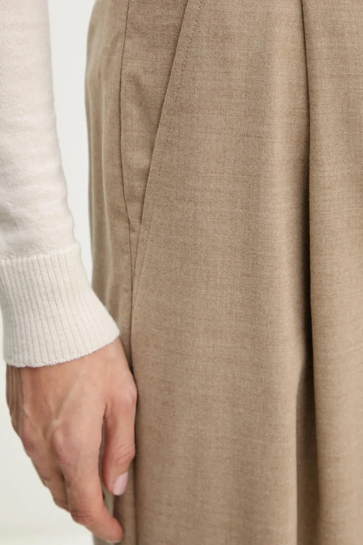 GLOBALE шерстяные брюки - фото 4