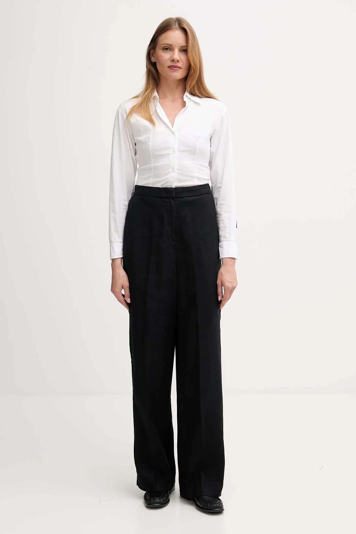 Льняные брюки - фото 2