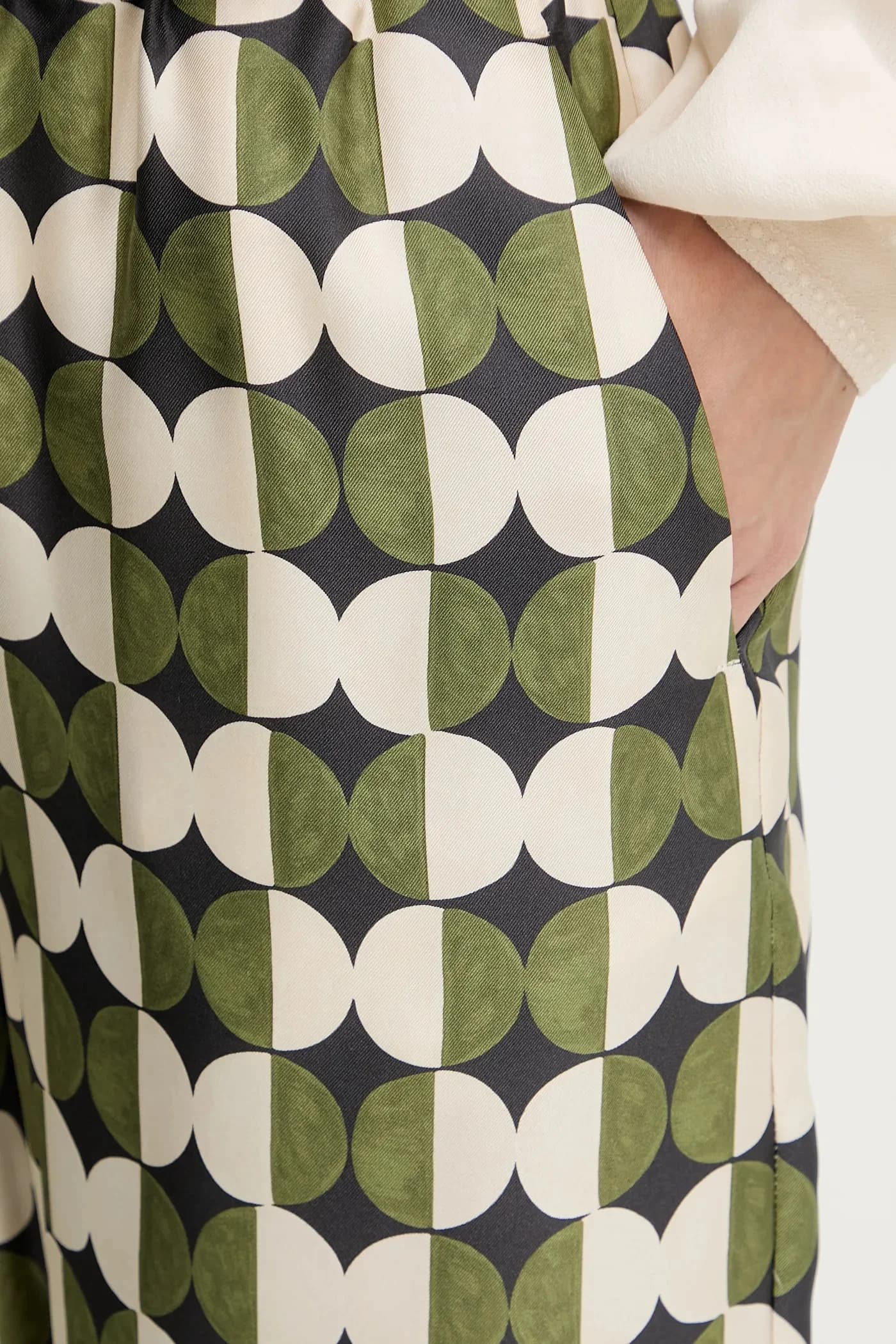 брюки ФИББИЯ из шелка - фото 4