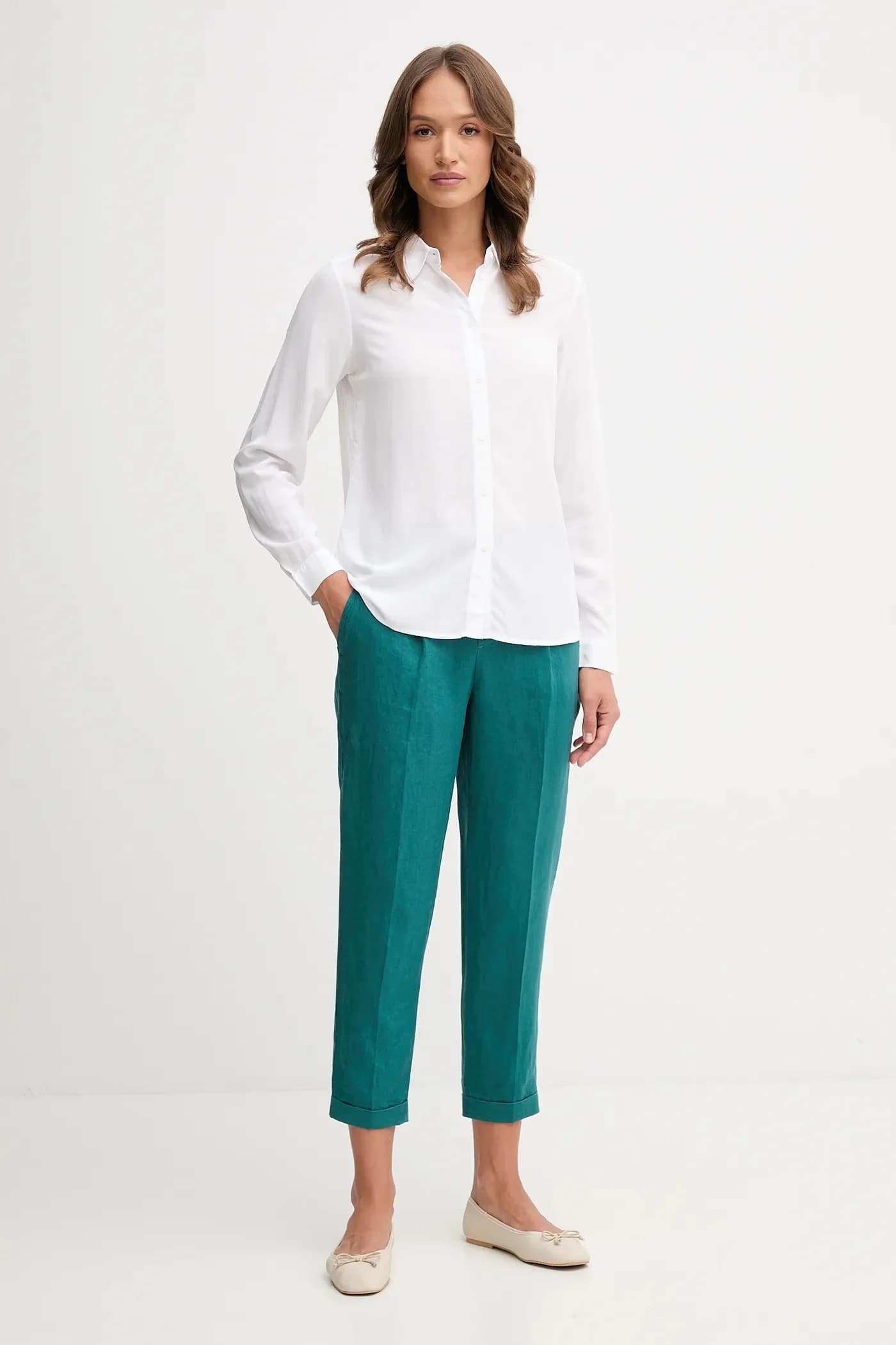 Льняные брюки - фото 2