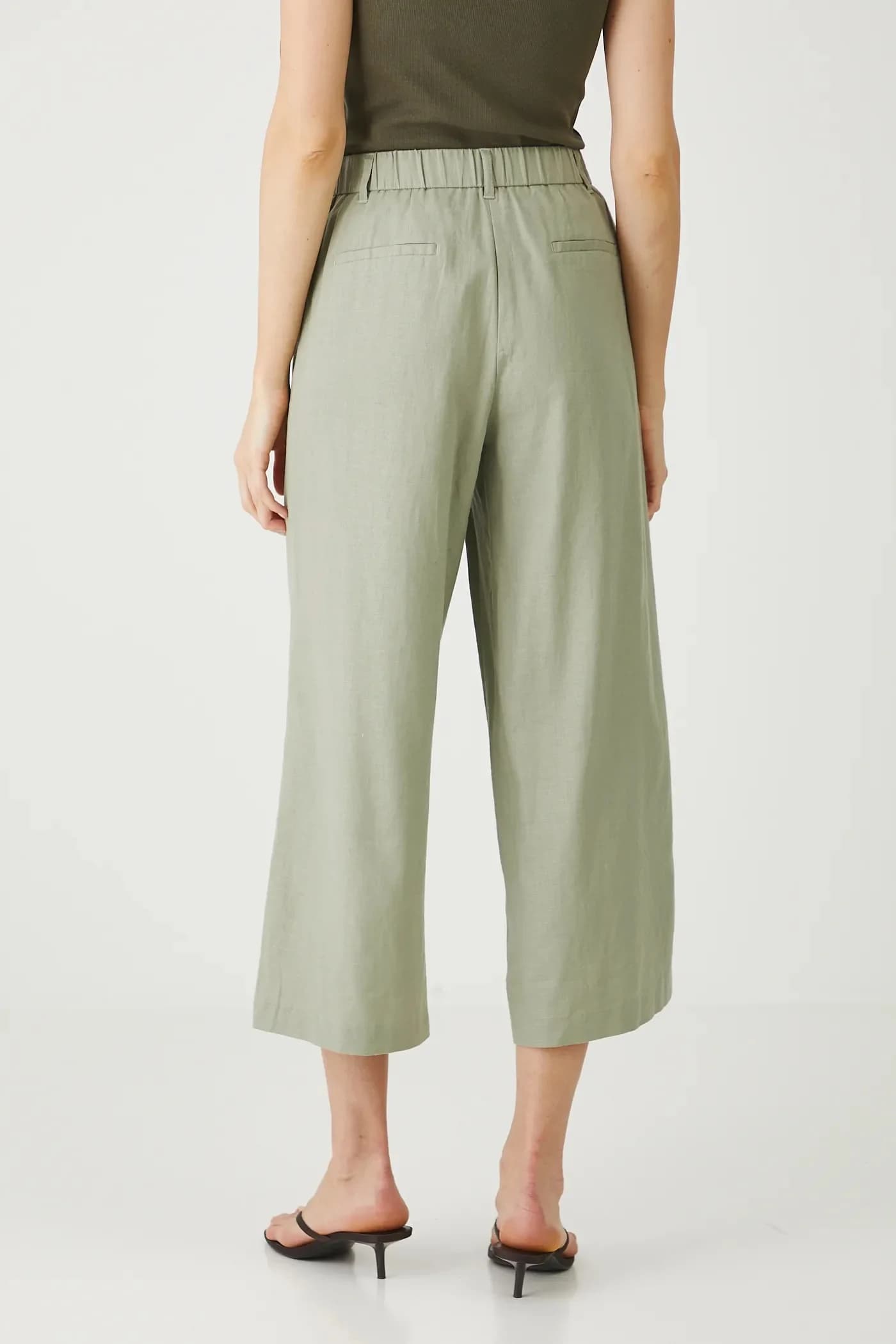 Льняные брюки - фото 3