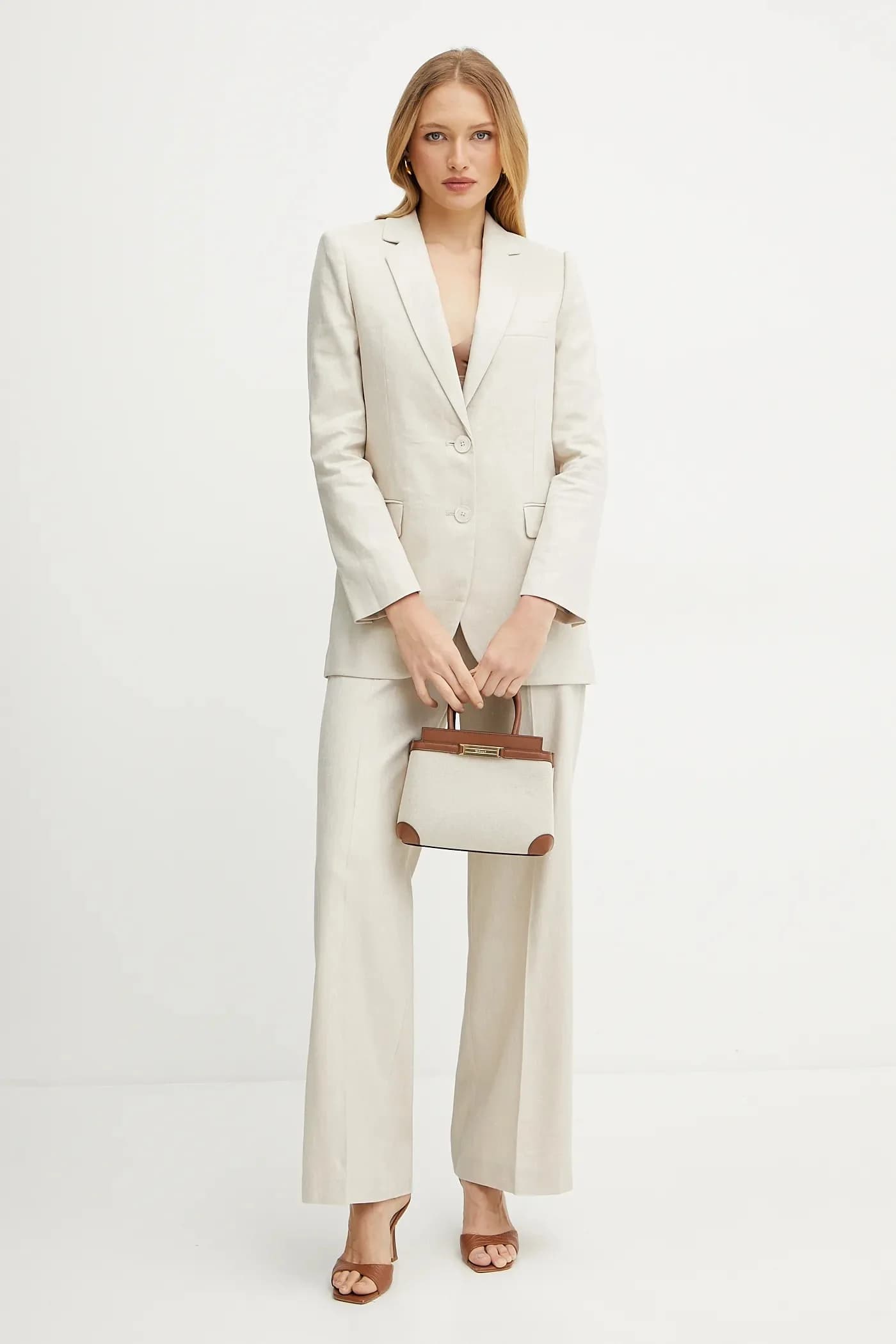 Льняные брюки - фото 2