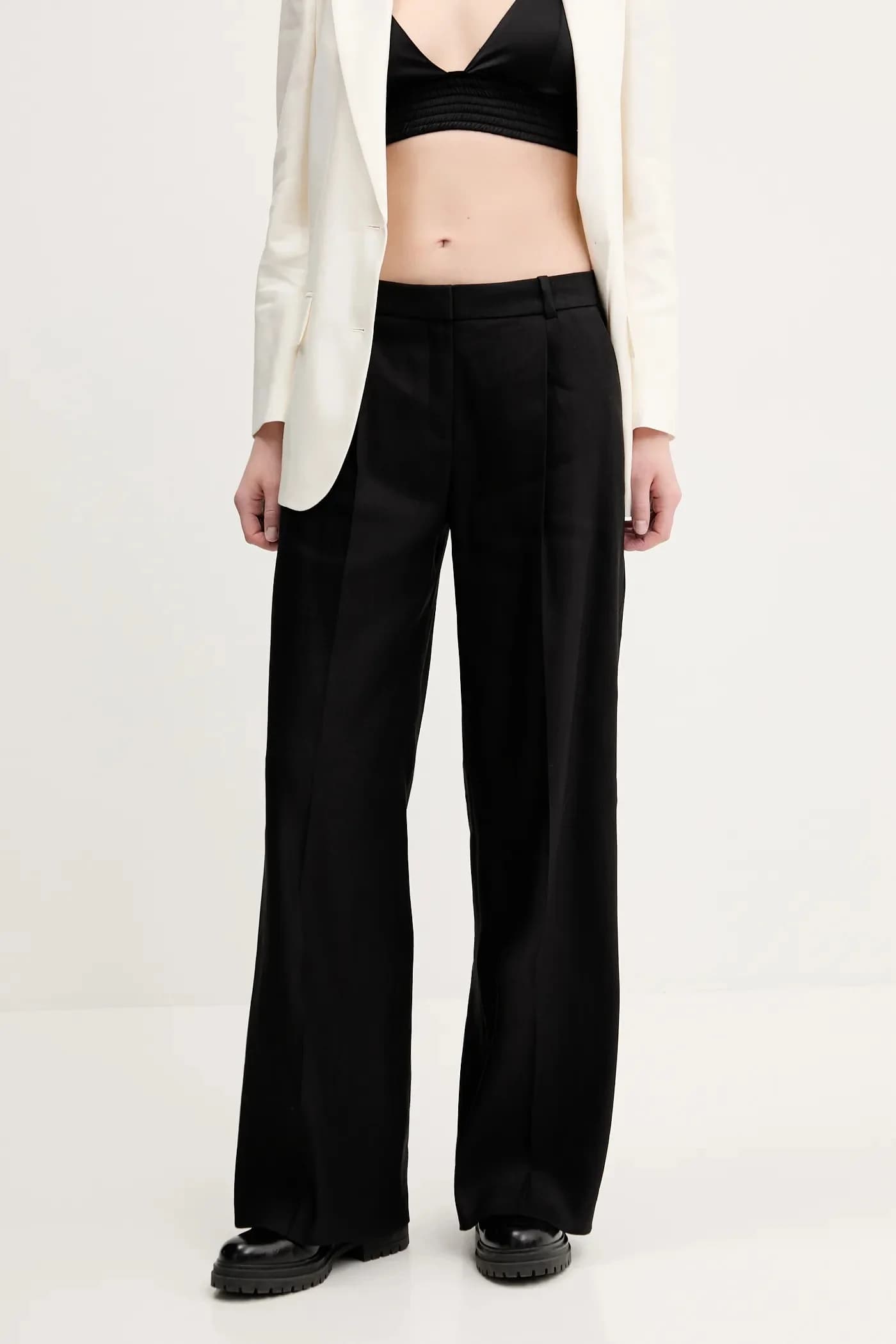 Льняные брюки