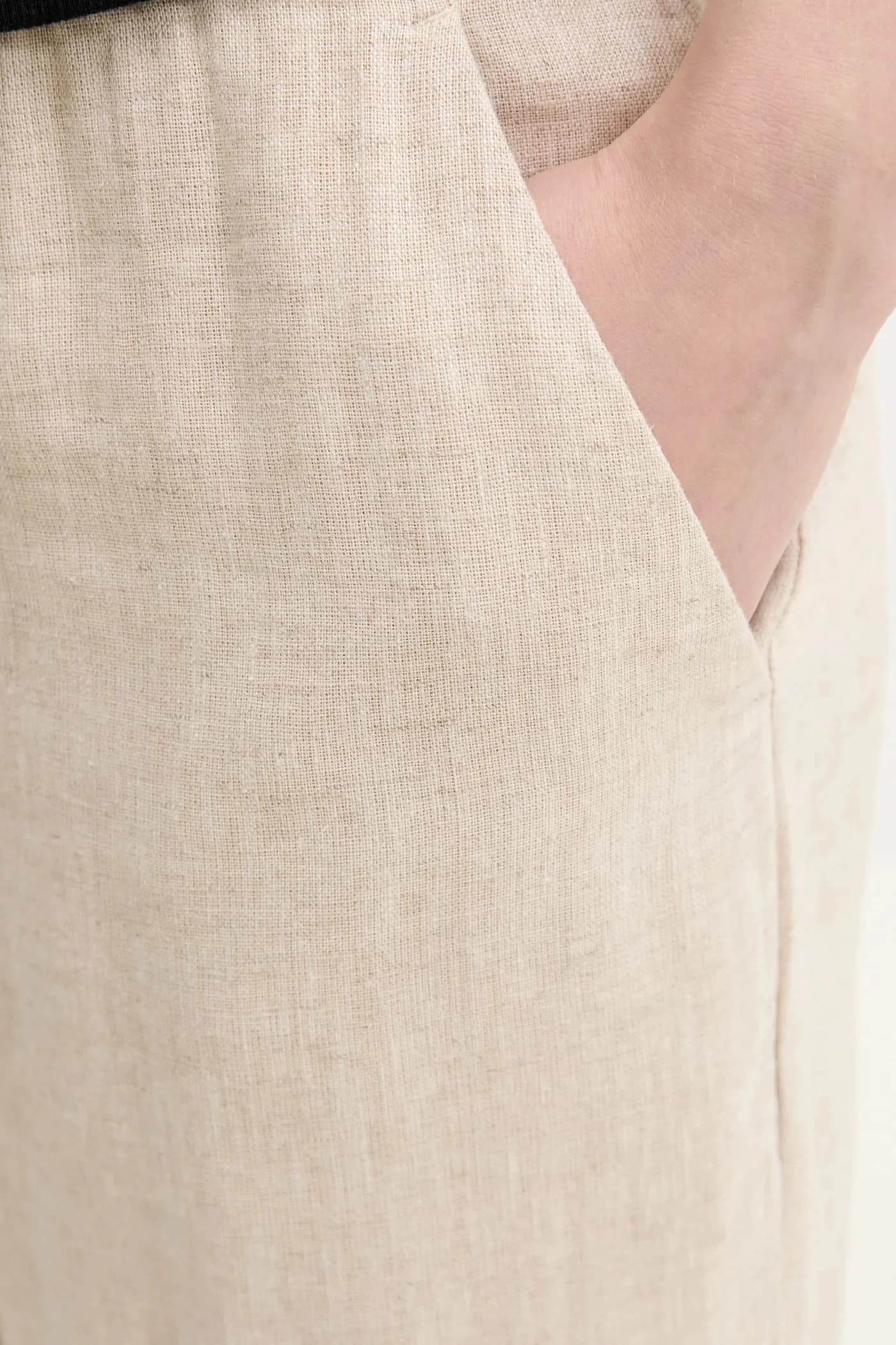 Льняные брюки - фото 4