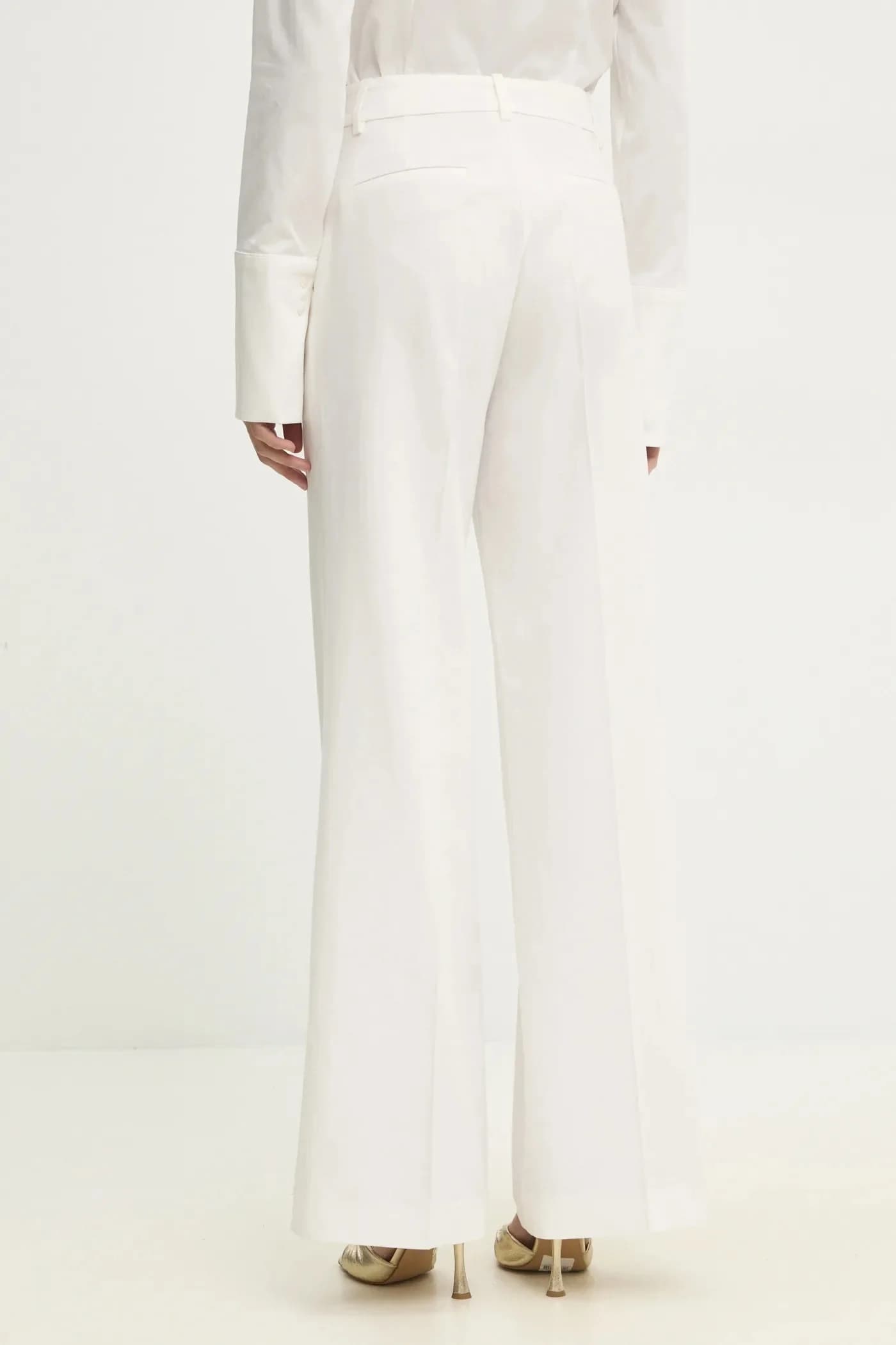 Широкие костюмные брюки - фото 3