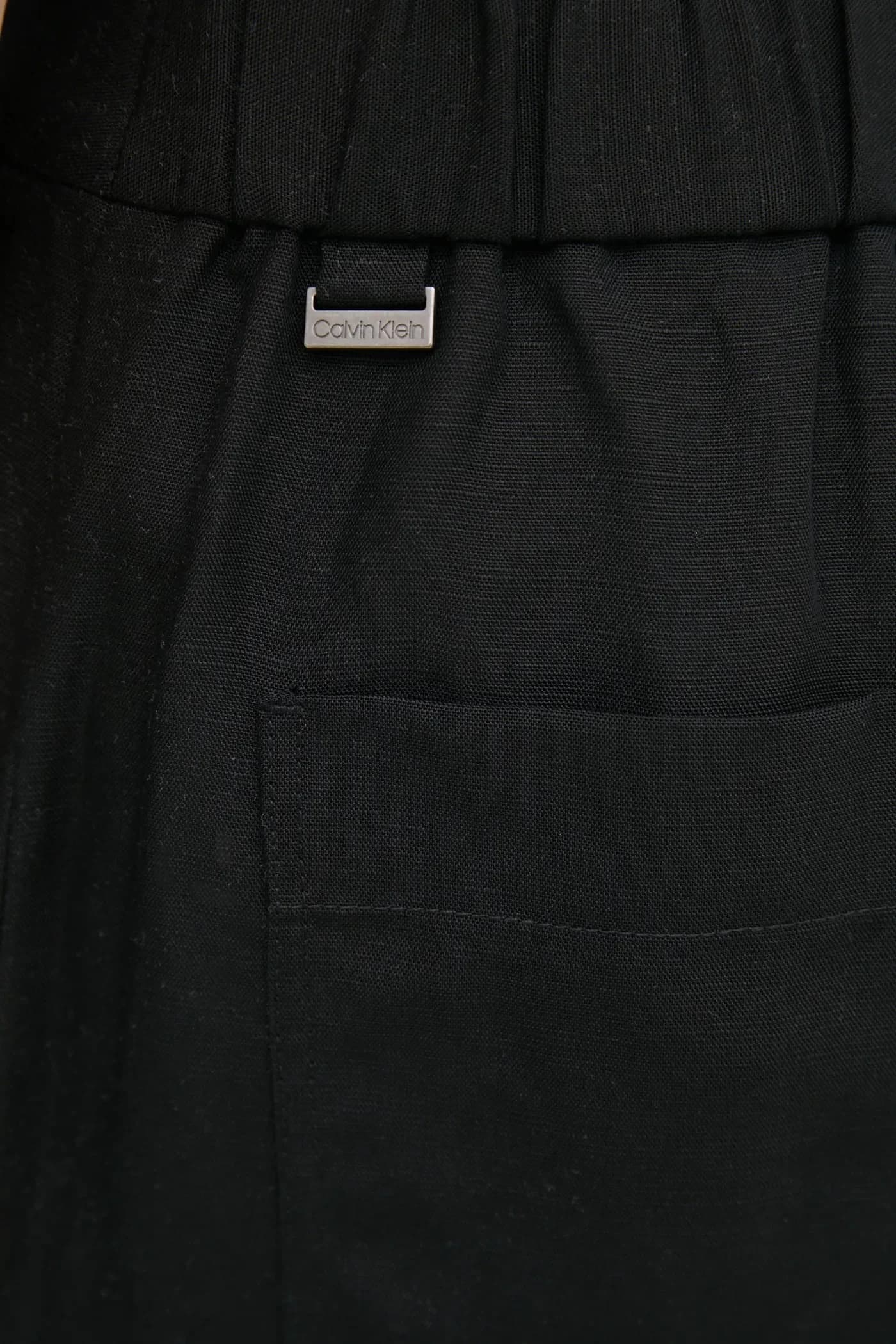 Брюки из смесового льна - фото 4