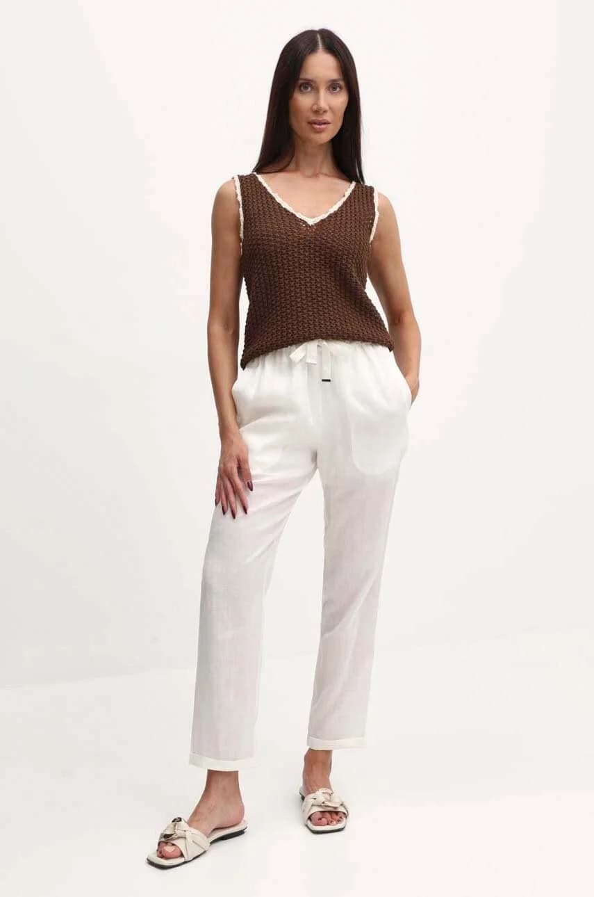 Хлопковые брюки - фото 2