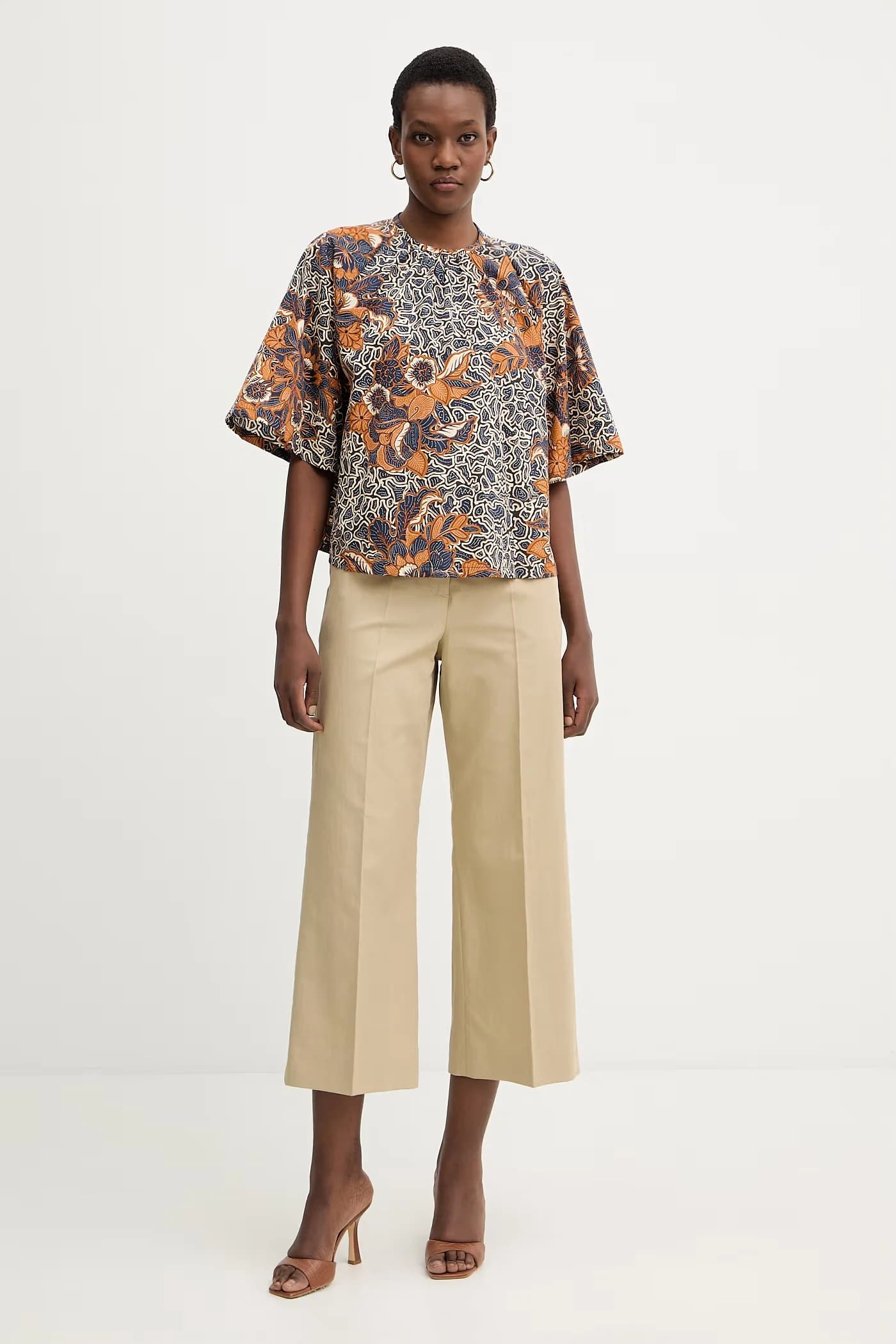 Брюки с льном ZIRCONE - фото 2