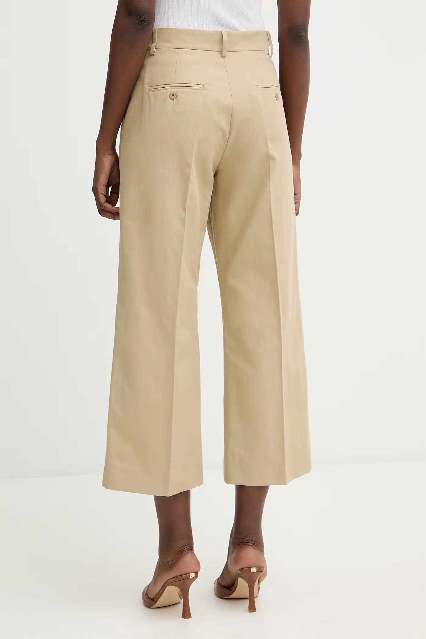 Брюки с льном ZIRCONE - фото 3