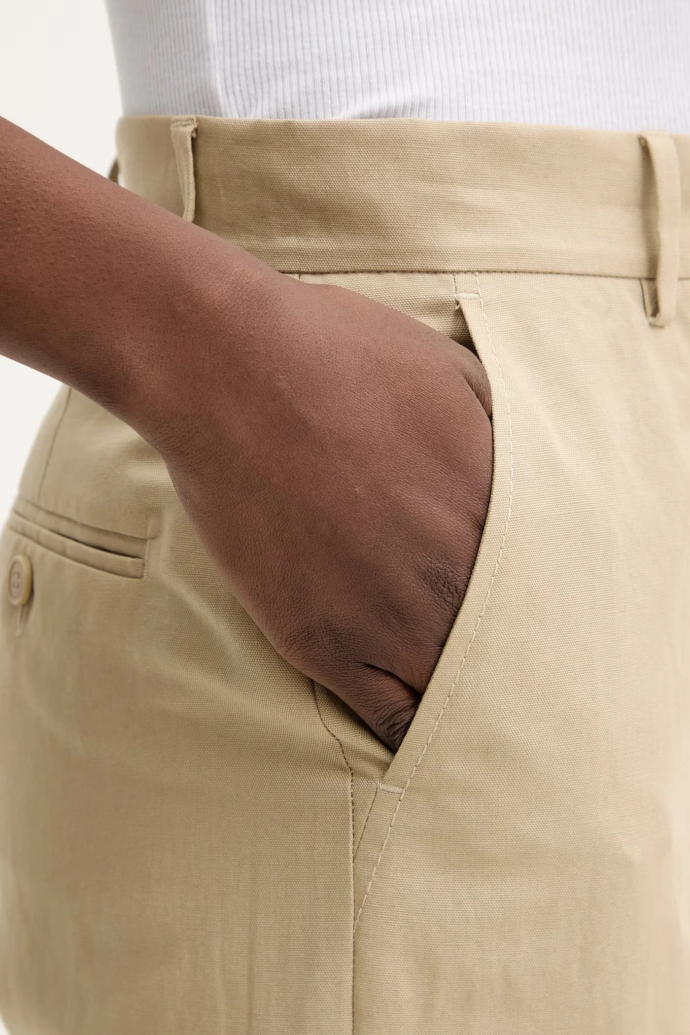 Брюки с льном ZIRCONE - фото 4