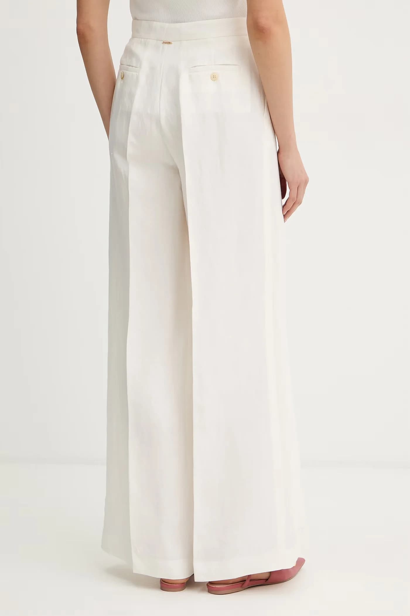 Брюки с льном - фото 3