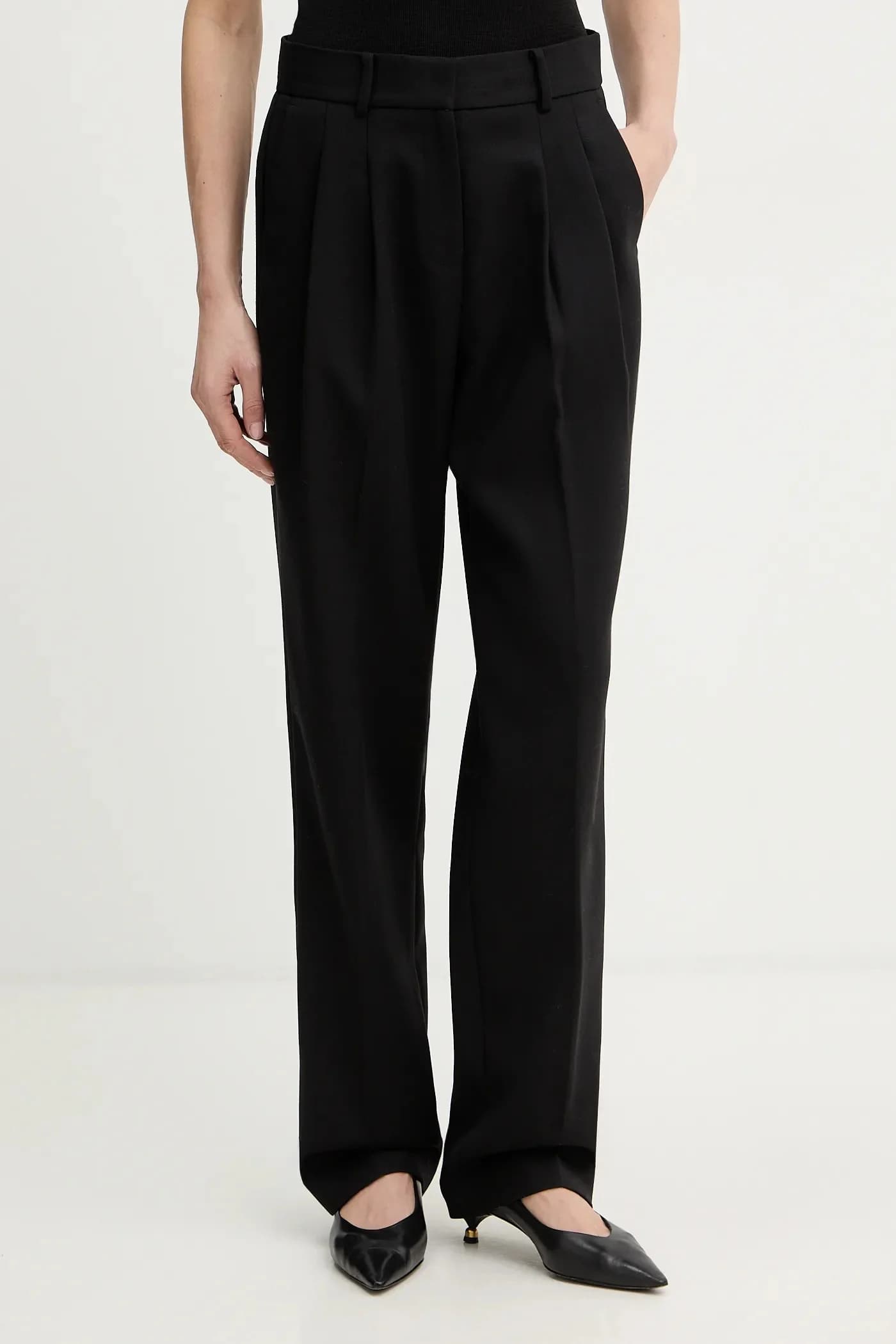 Брюки с шерстью