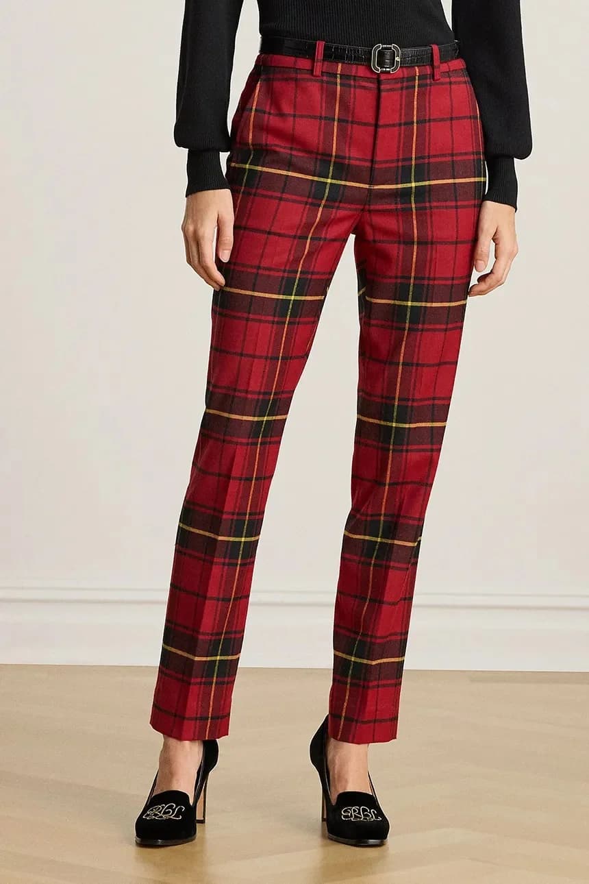 Шерстяные брюки