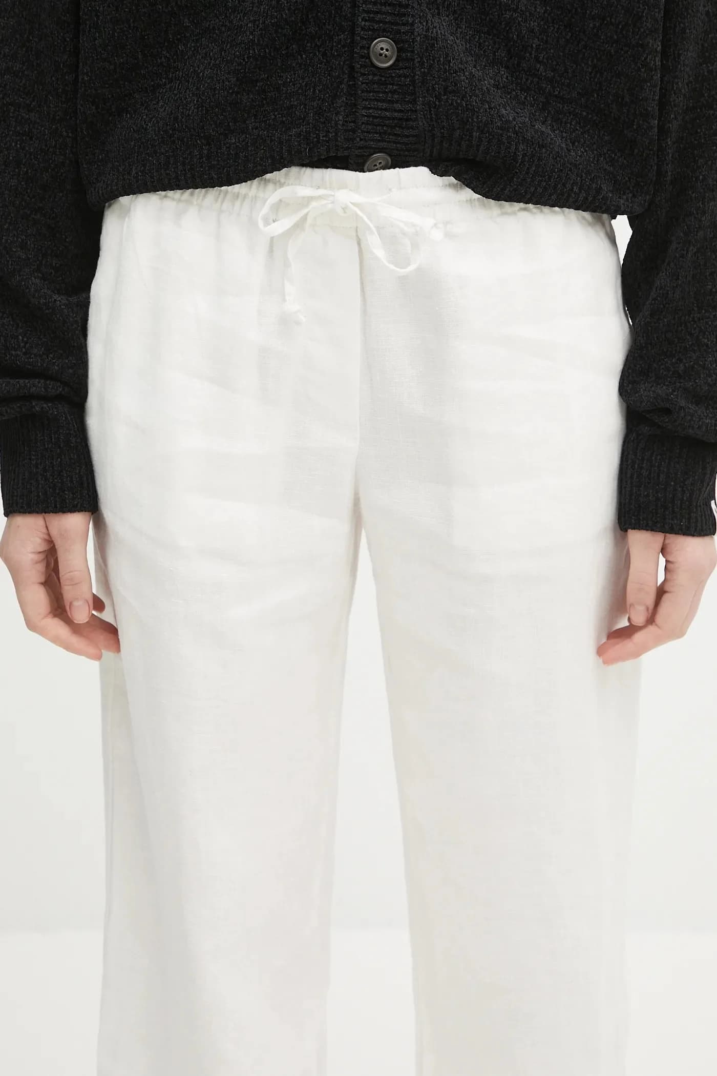 льняные брюки HOYS - фото 4