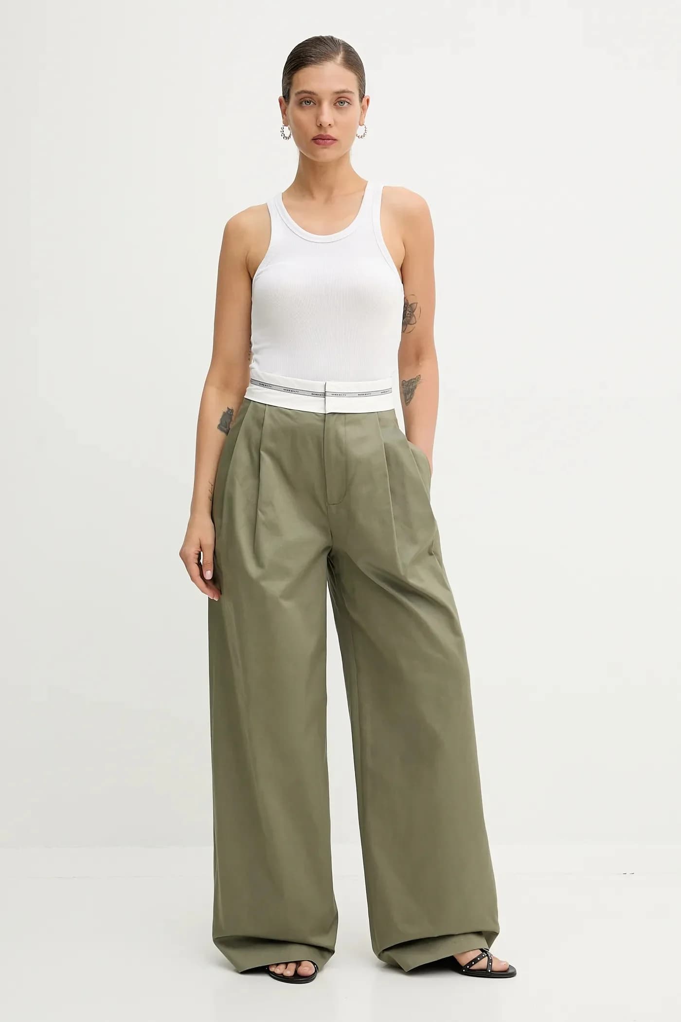 Хлопковые брюки - фото 2