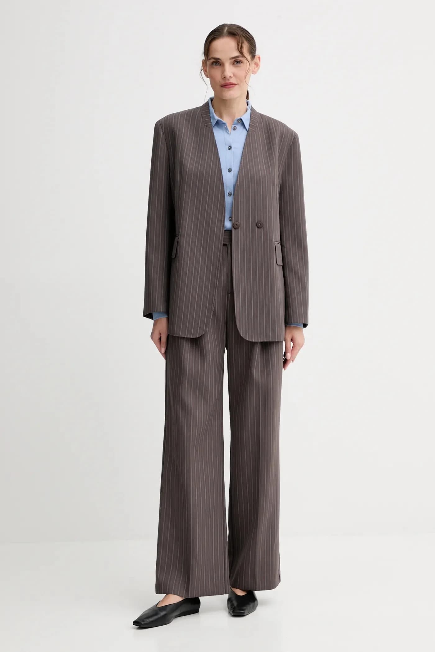 Шерстяные брюки - фото 2