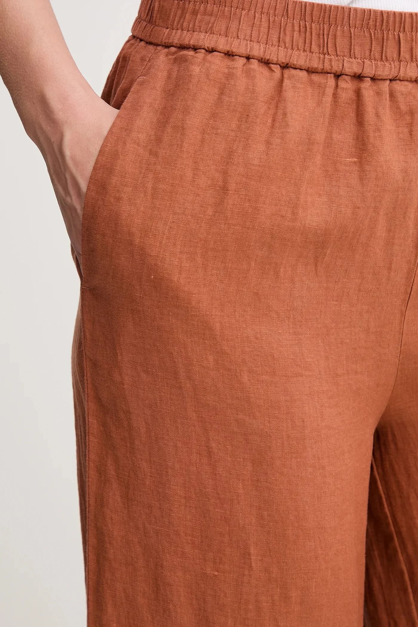 Льняные брюки - фото 4