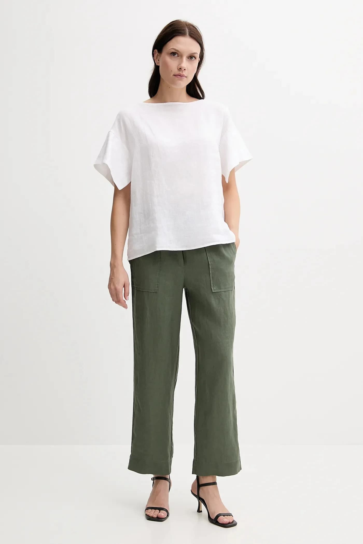 Льняные брюки - фото 2