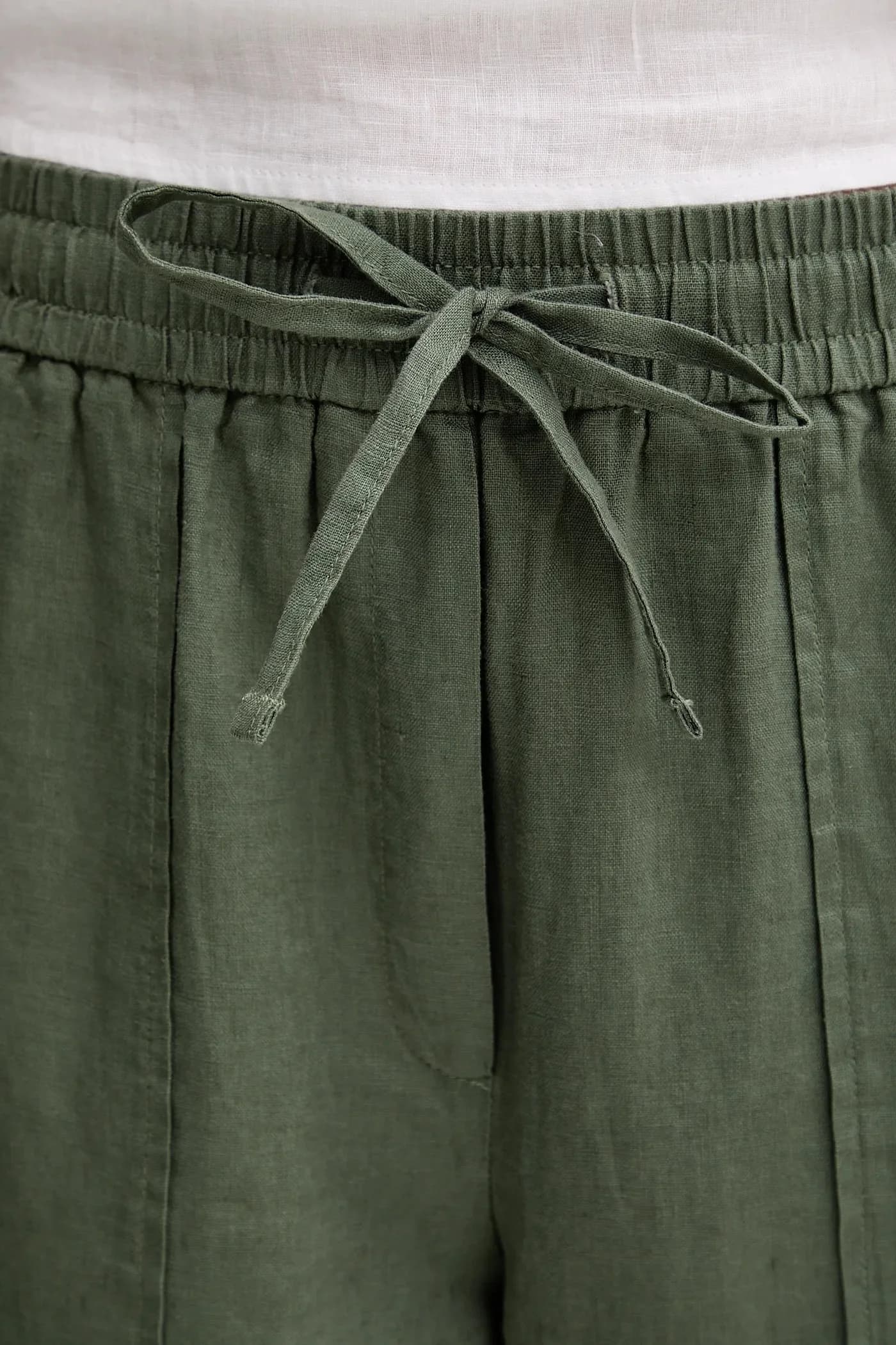 Льняные брюки - фото 4