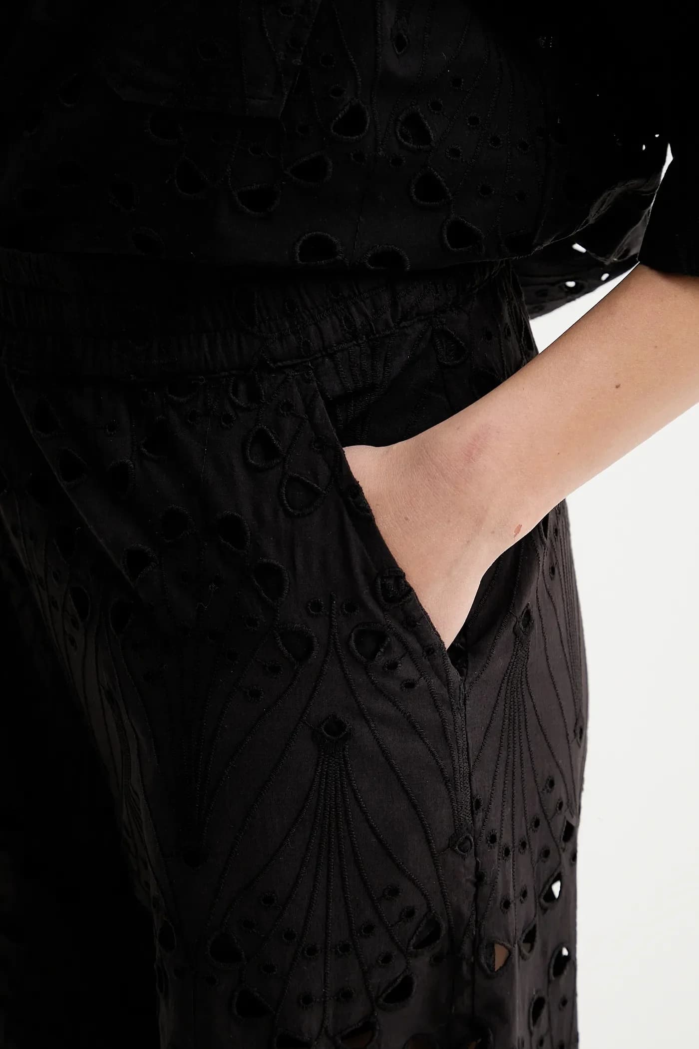 Хлопковые брюки - фото 4