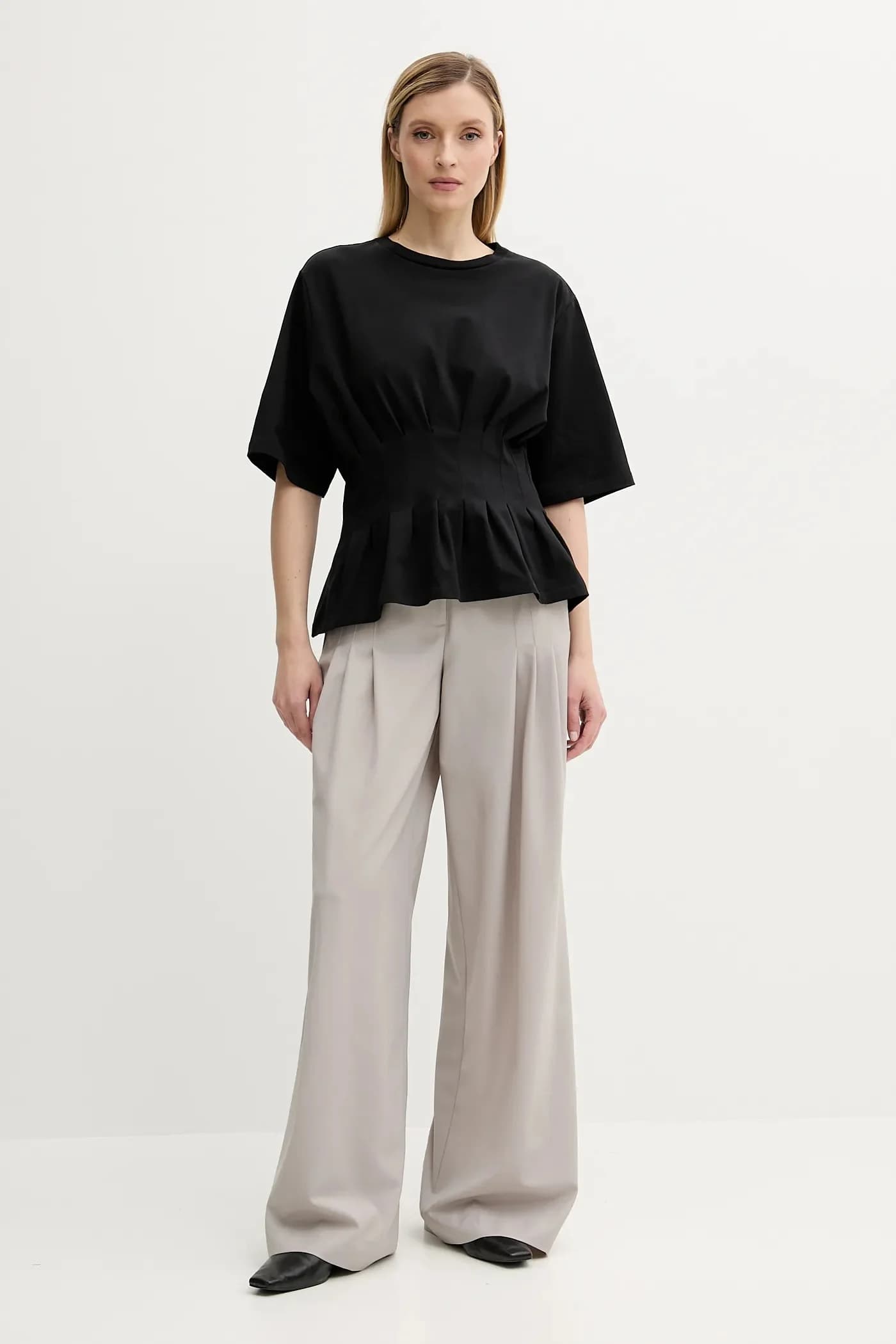 Брюки из смесовой шерсти - фото 2