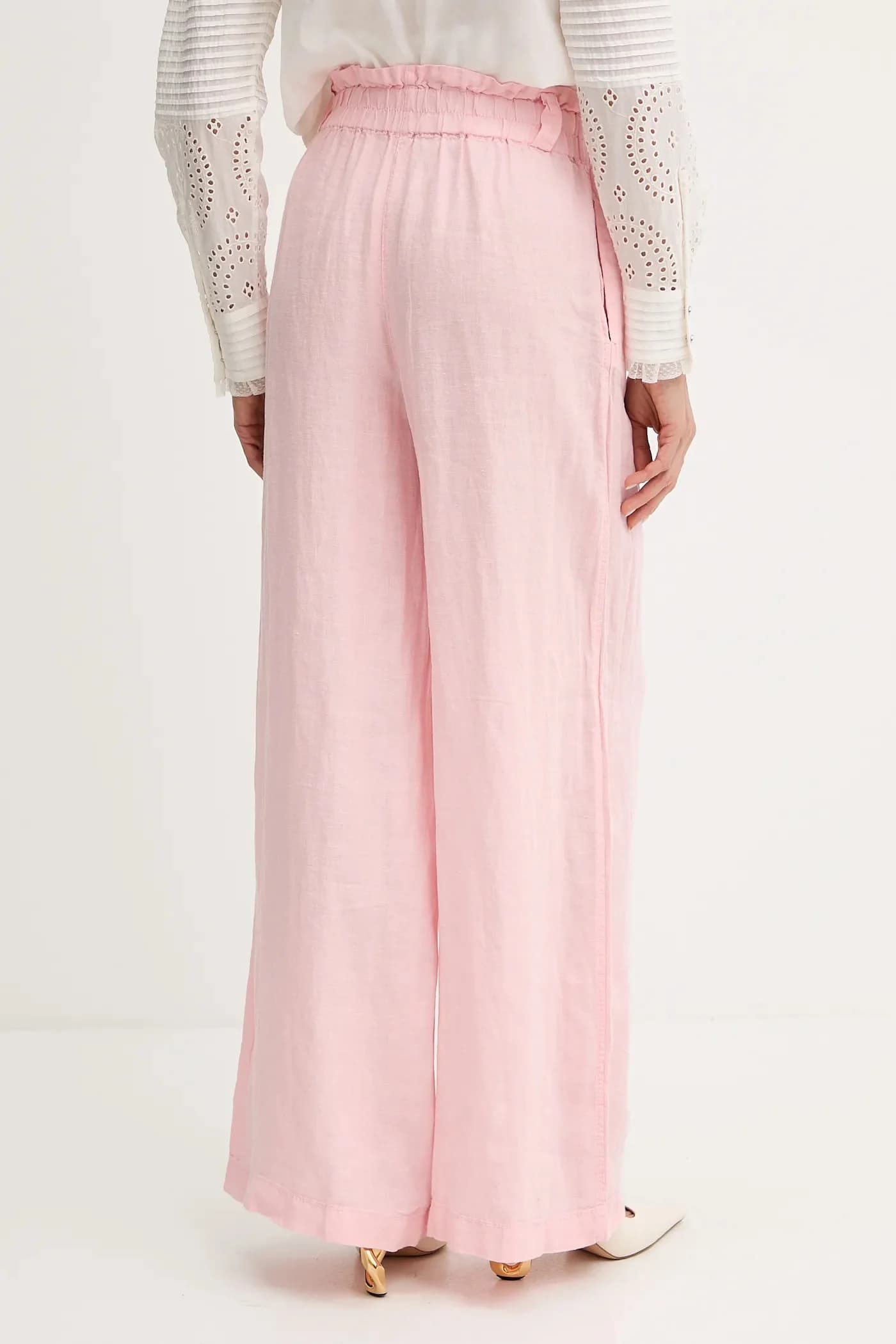 Льняные брюки - фото 3